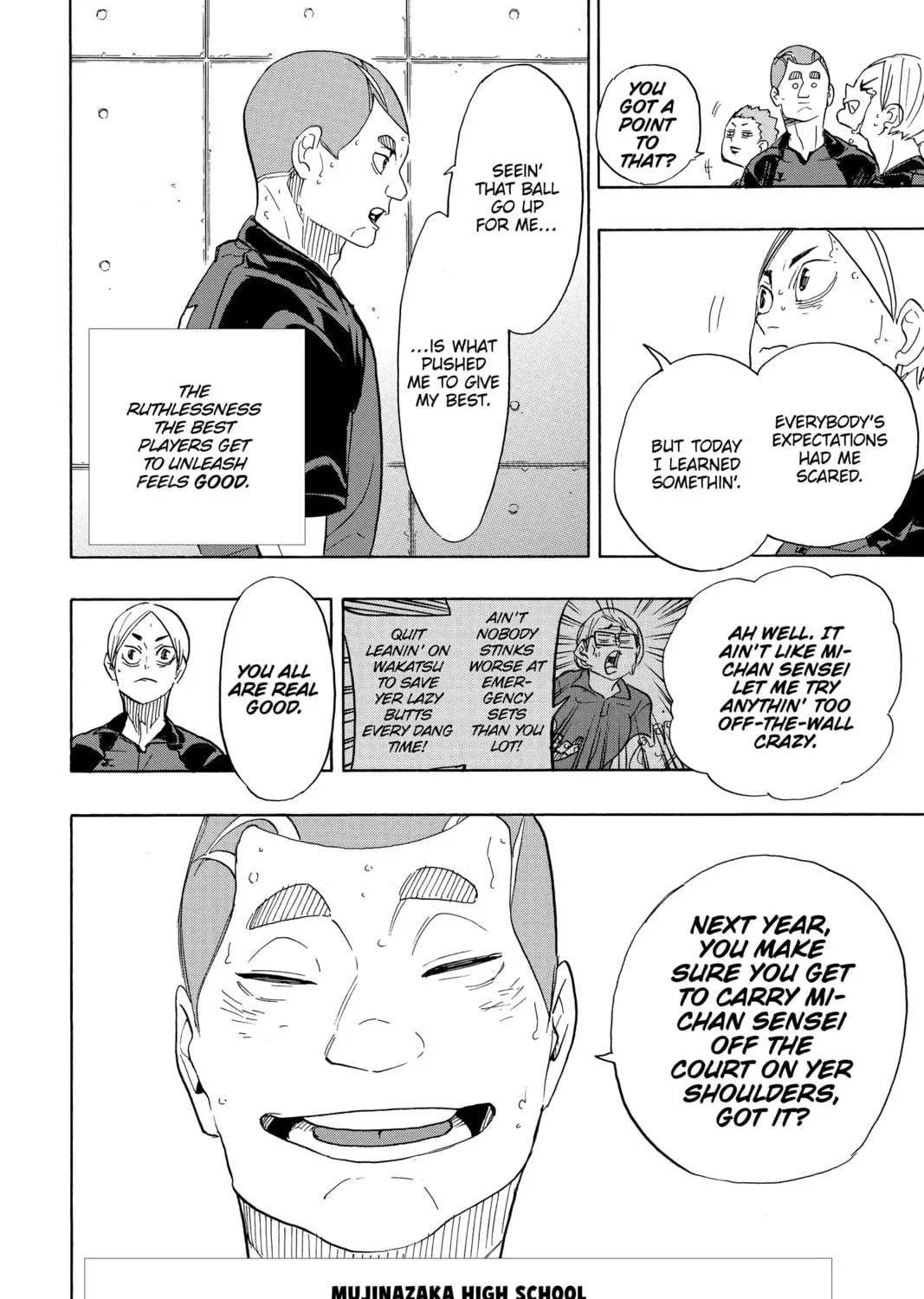 Read Haikyu!! chapter 337 image 20 on Lezhin