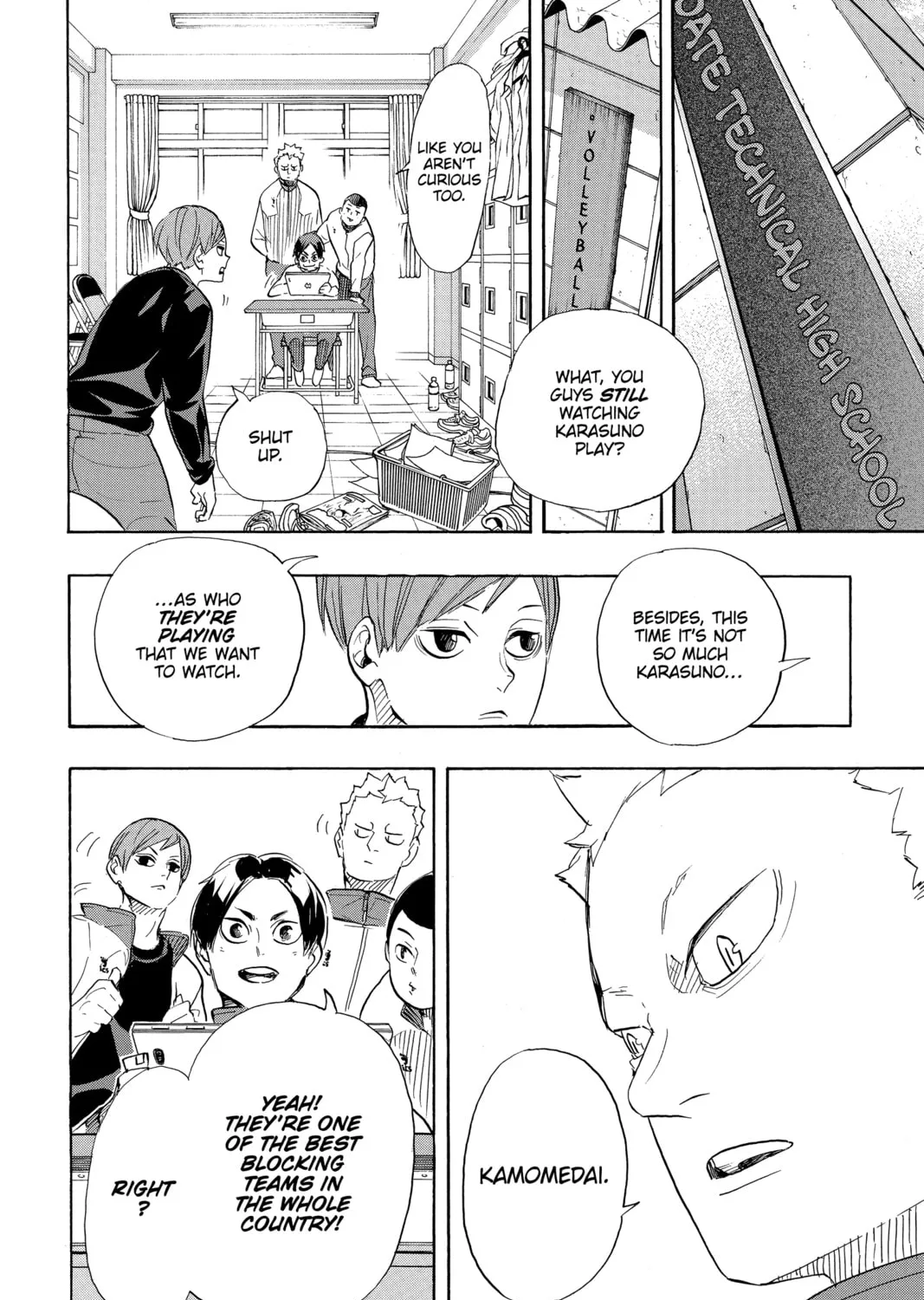 Read Haikyu!! chapter 338 image 12 on Lezhin