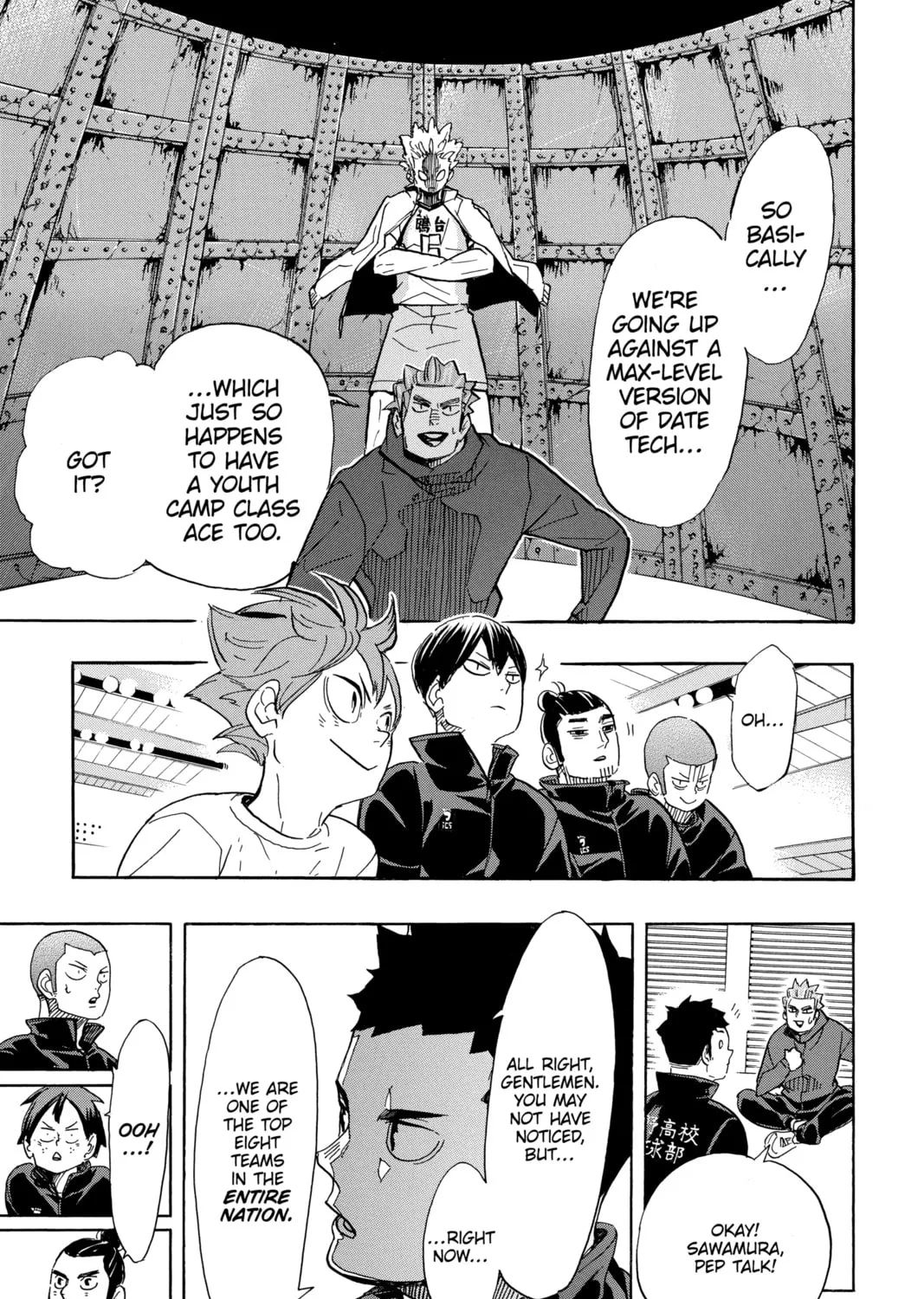 Read Haikyu!! chapter 338 image 14 on Lezhin