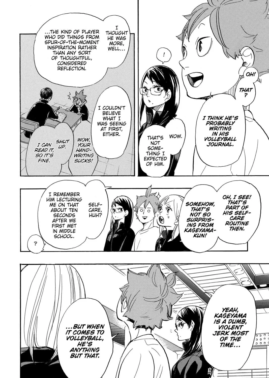 Read Haikyu!! chapter 338 image 18 on Lezhin