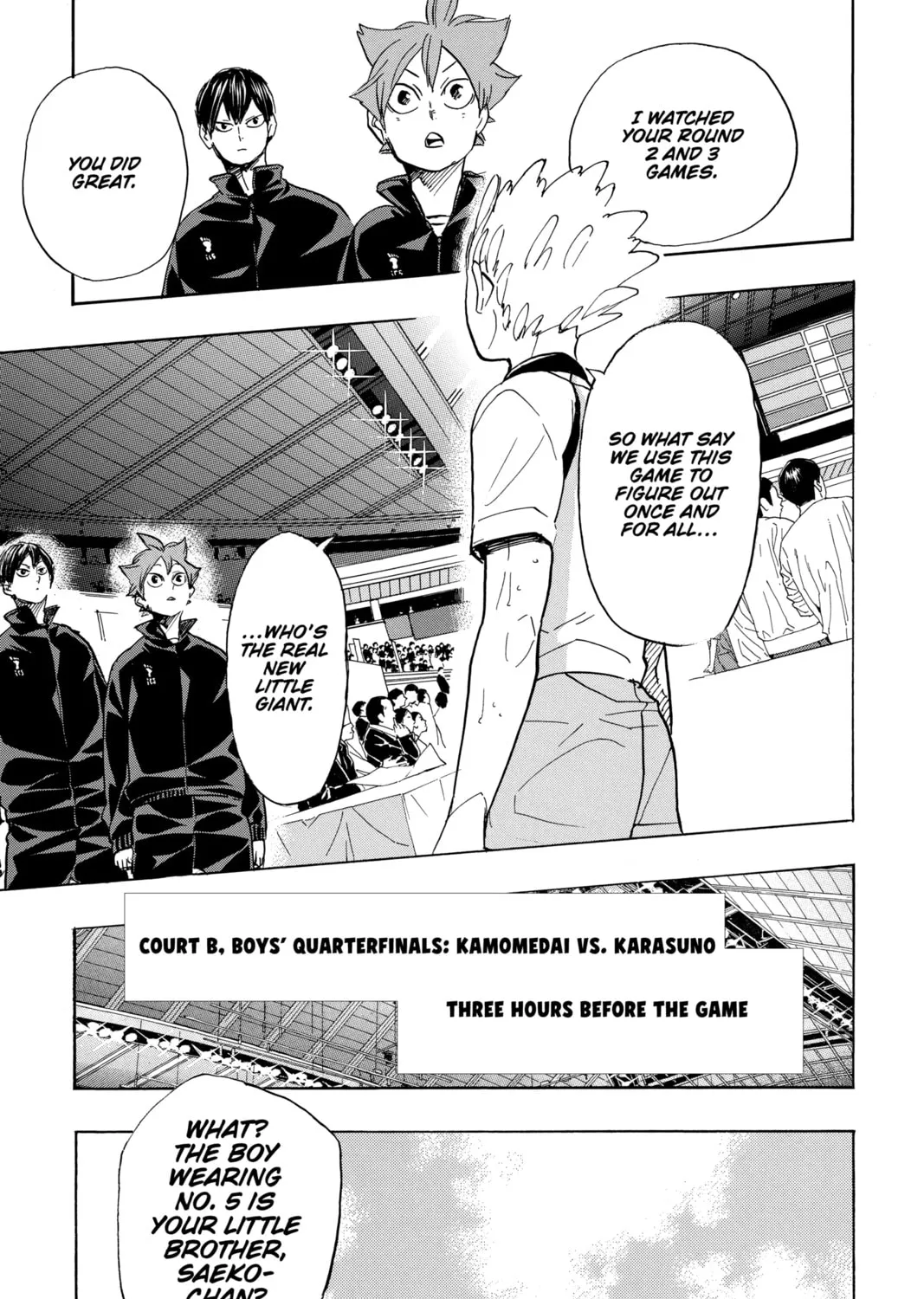 Read Haikyu!! chapter 338 image 6 on Lezhin
