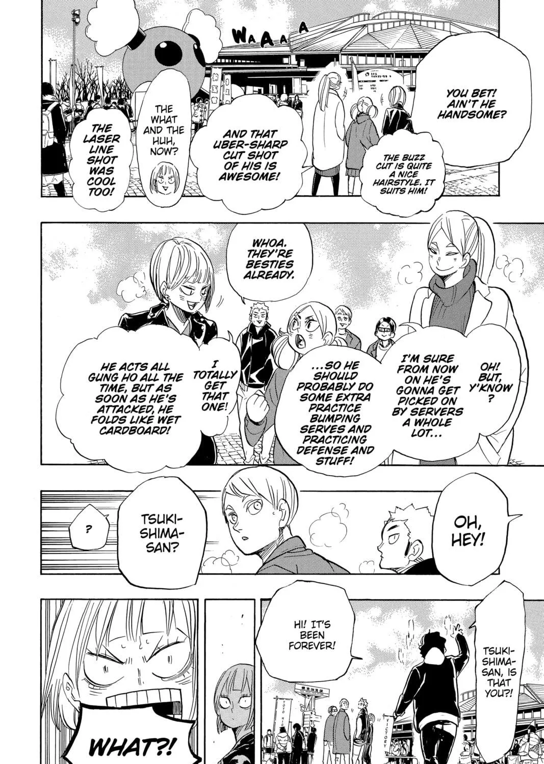Read Haikyu!! chapter 338 image 8 on Lezhin