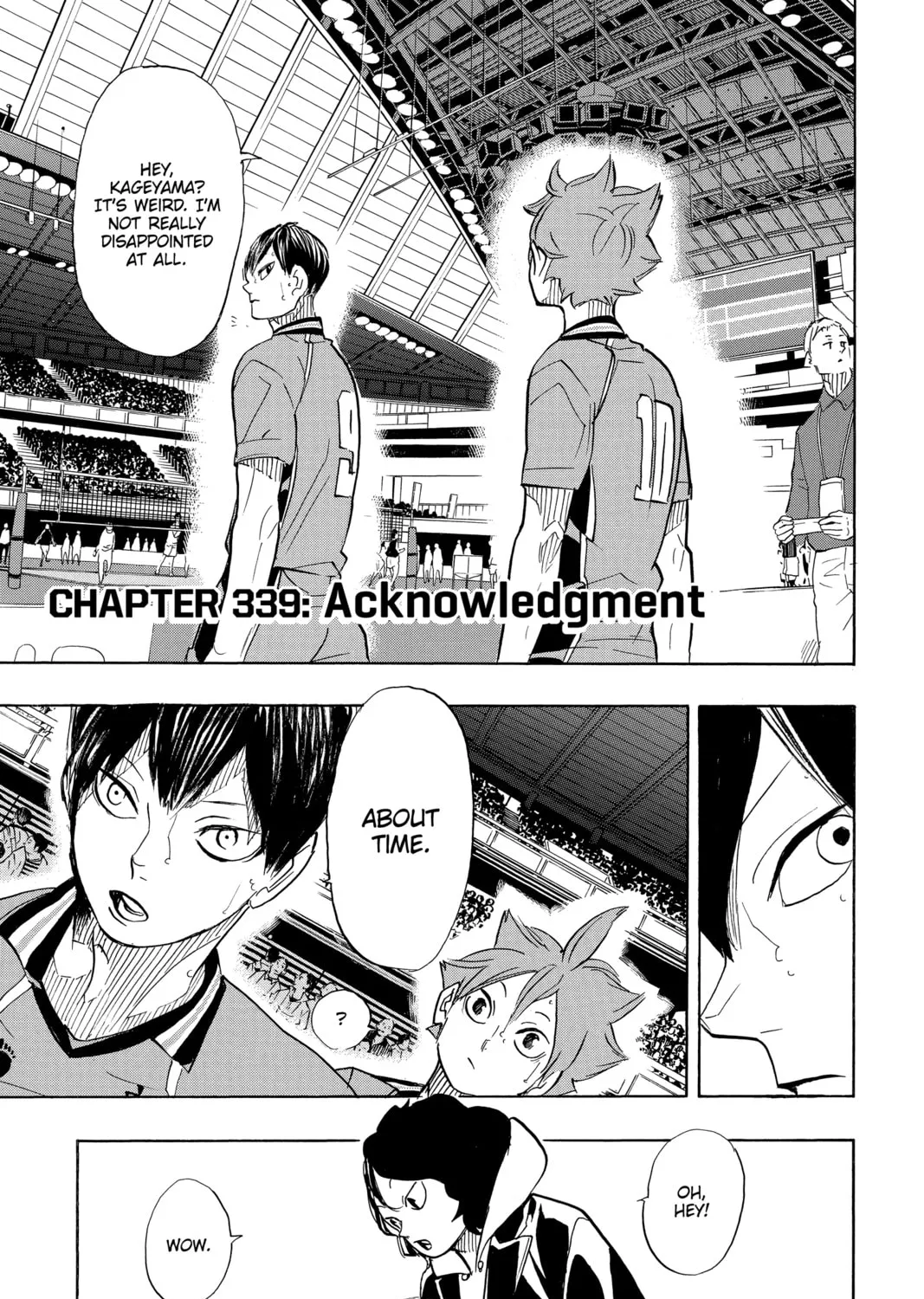 Read Haikyu!! chapter 339 image 0 on Lezhin