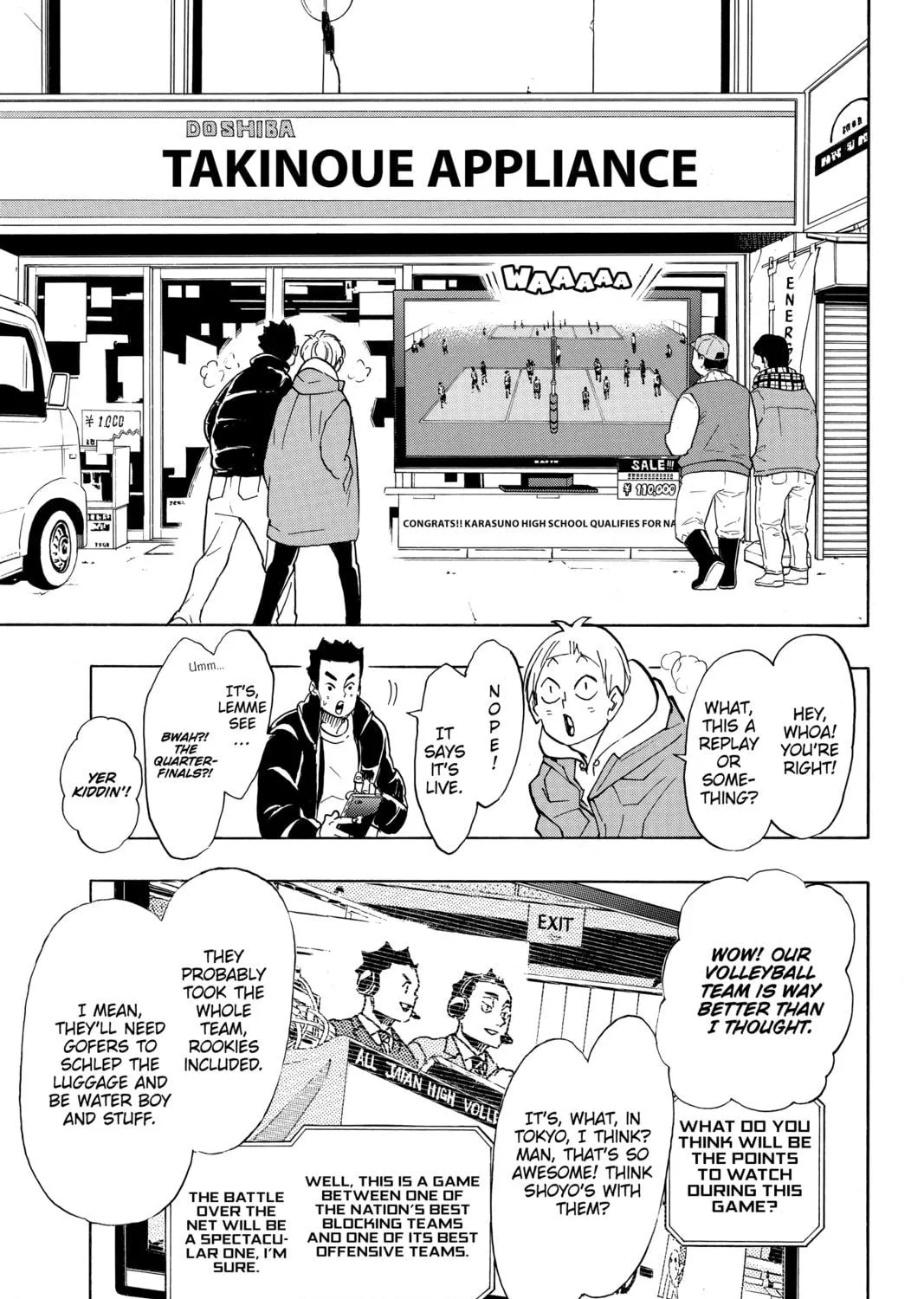 Read Haikyu!! chapter 339 image 16 on Lezhin