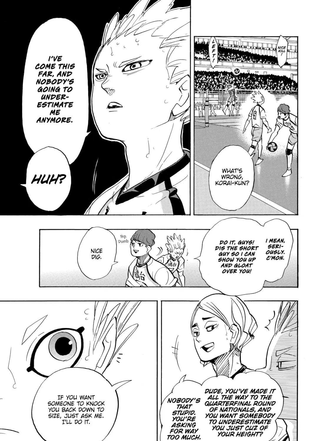 Read Haikyu!! chapter 339 image 4 on Lezhin