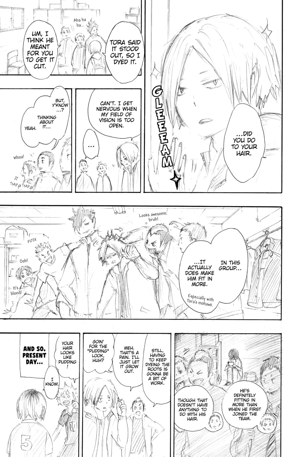 Read Haikyu!! chapter 34.1 image 1 on Lezhin