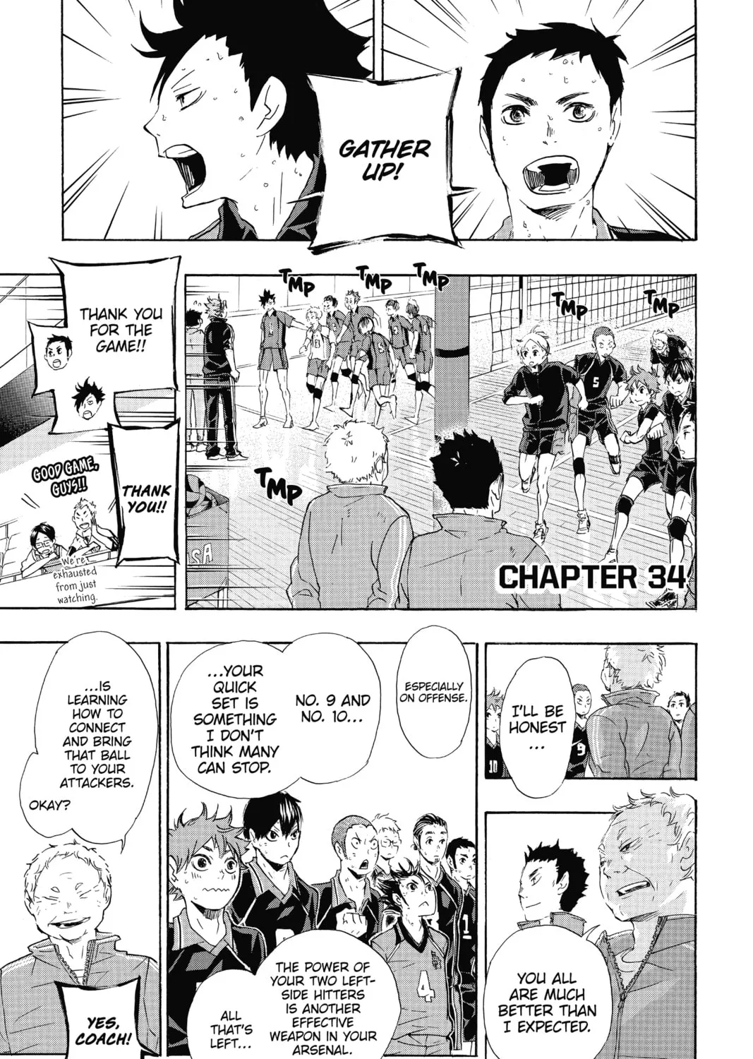 Read Haikyu!! chapter 34 image 0 on Lezhin