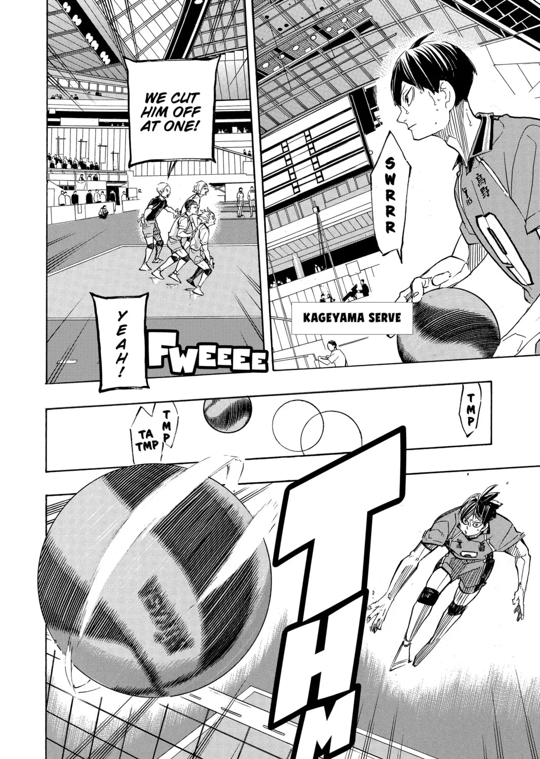 Read Haikyu!! chapter 340 image 6 on Lezhin