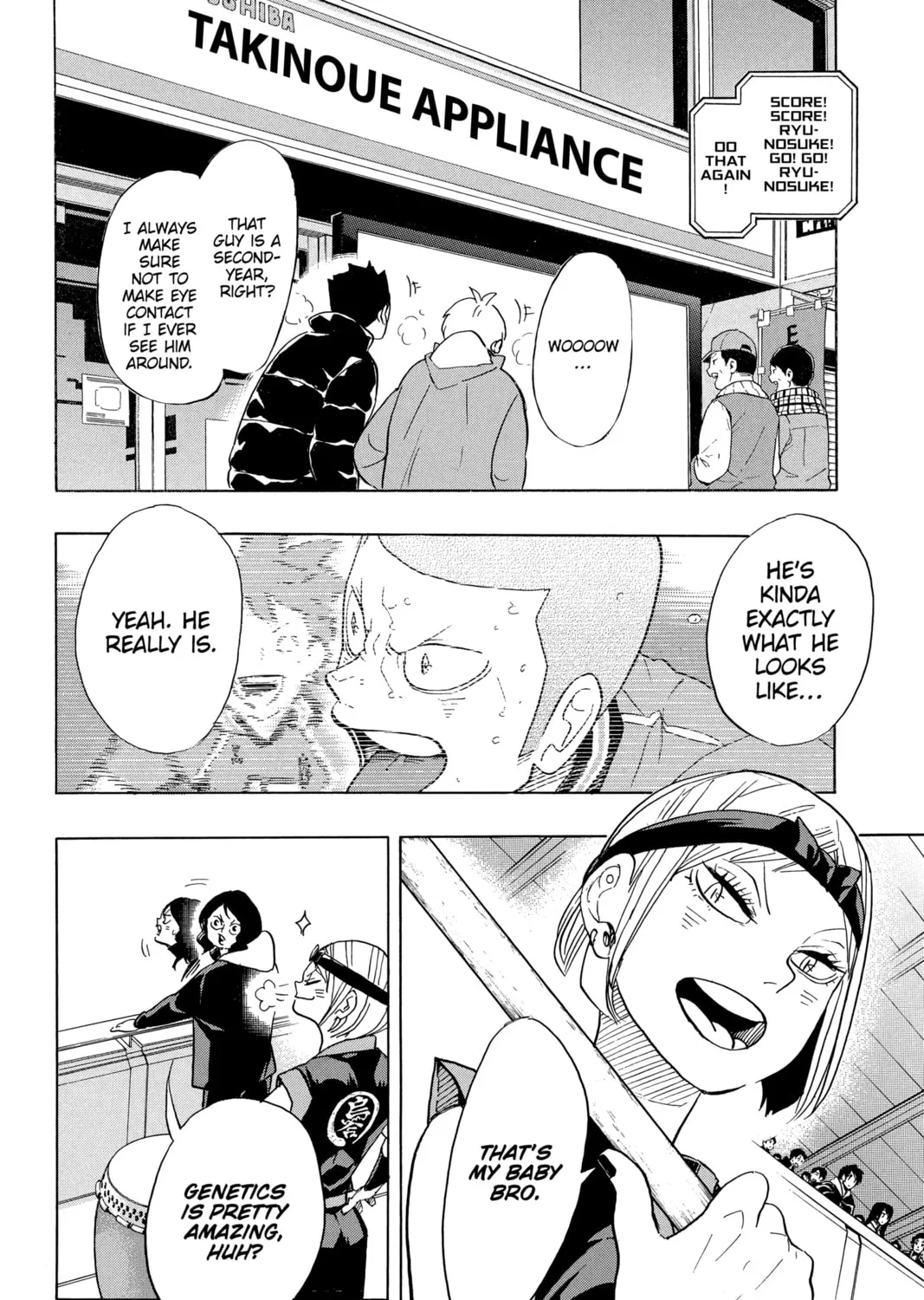 Read Haikyu!! chapter 341 image 14 on Lezhin