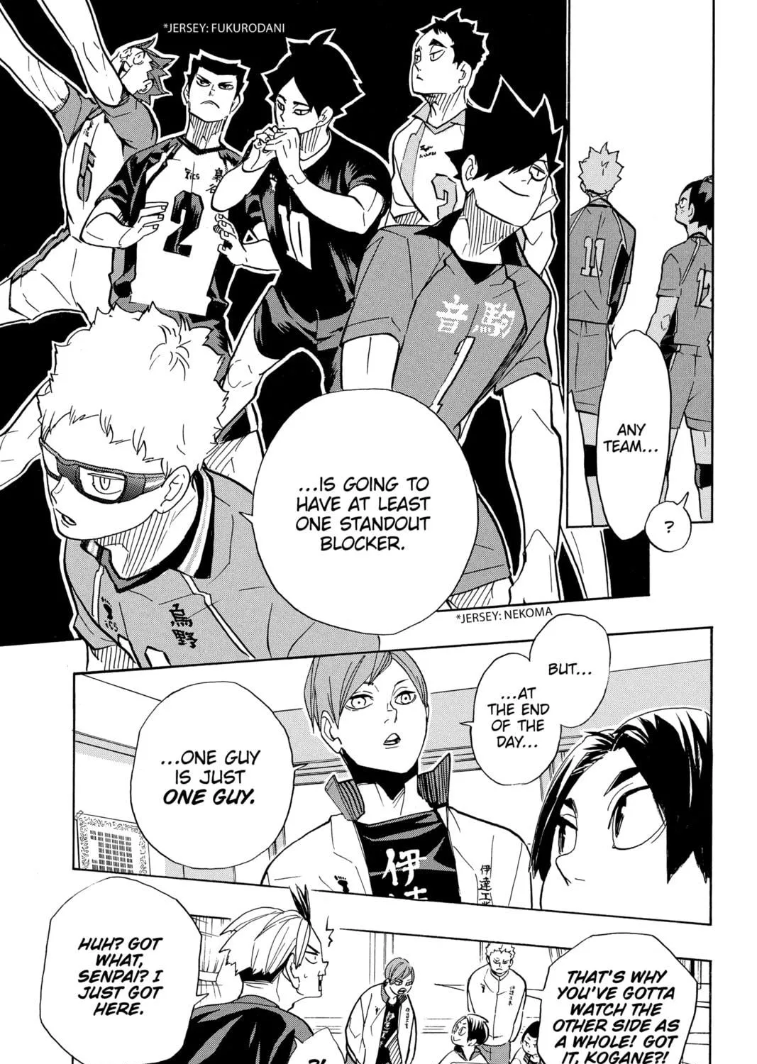 Read Haikyu!! chapter 341 image 4 on Lezhin