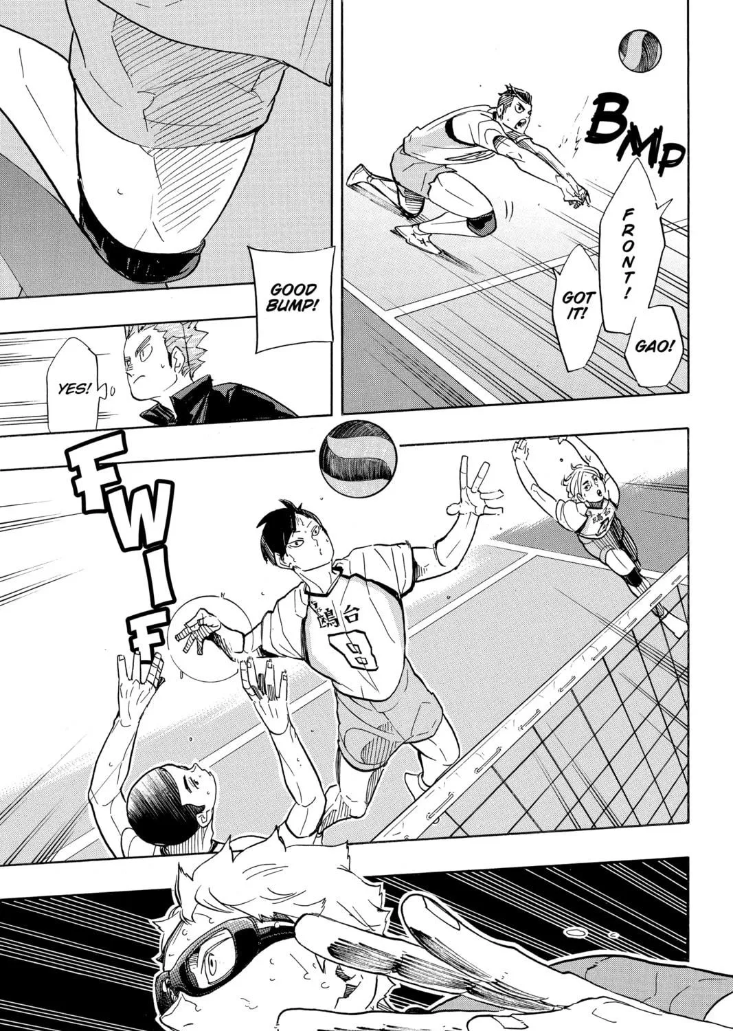 Read Haikyu!! chapter 342 image 8 on Lezhin