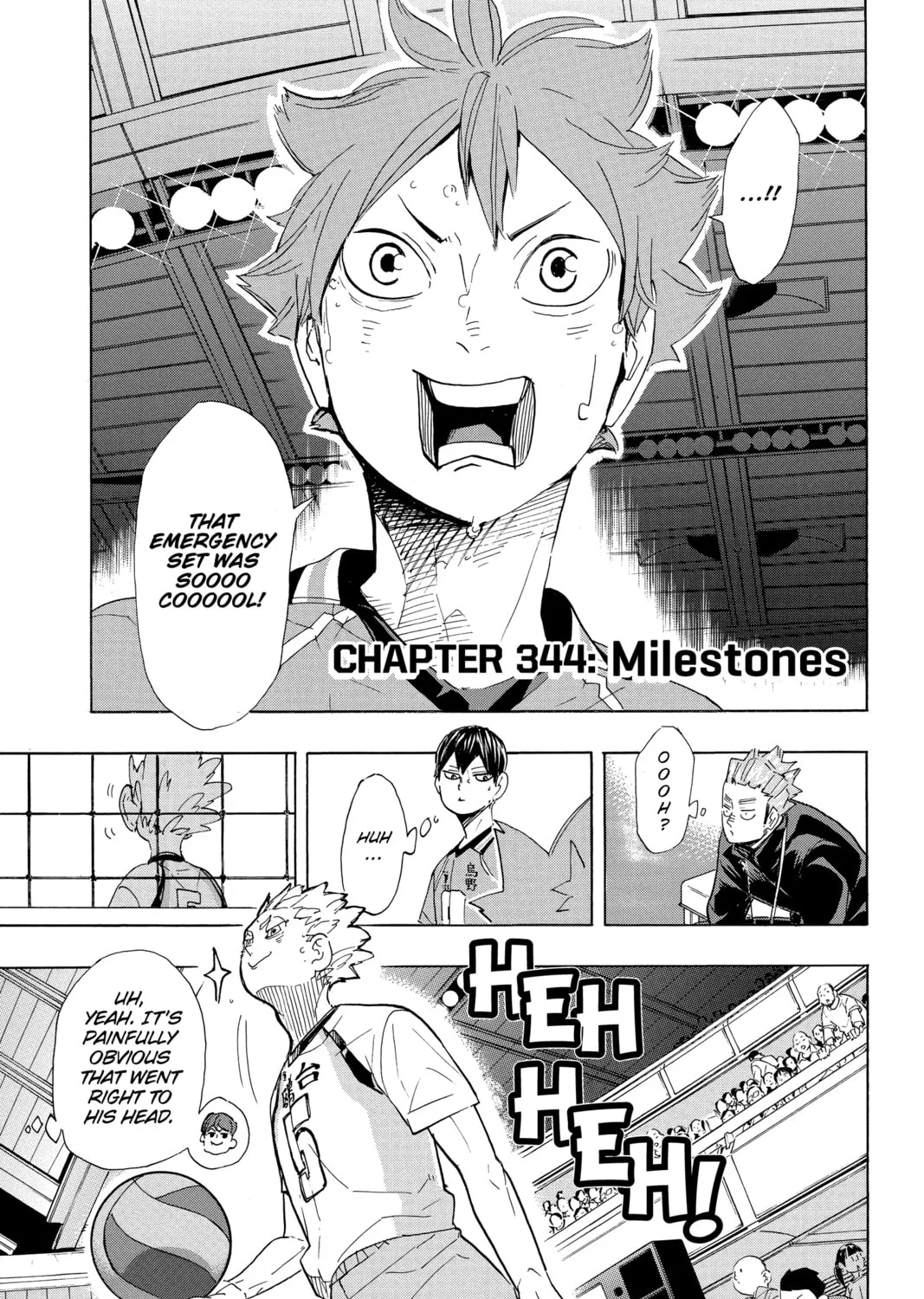 Read Haikyu!! chapter 344 image 0 on Lezhin