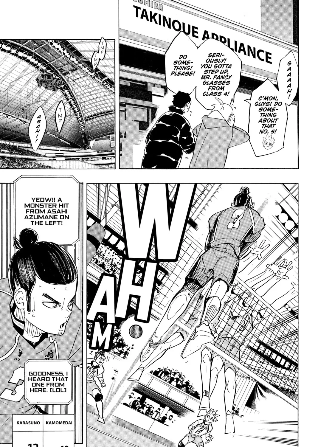 Read Haikyu!! chapter 344 image 12 on Lezhin