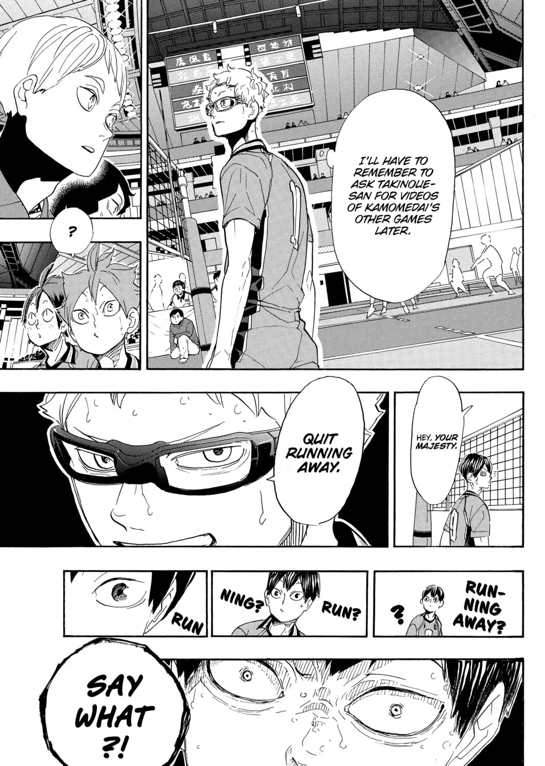 Read Haikyu!! chapter 344 image 32 on Lezhin