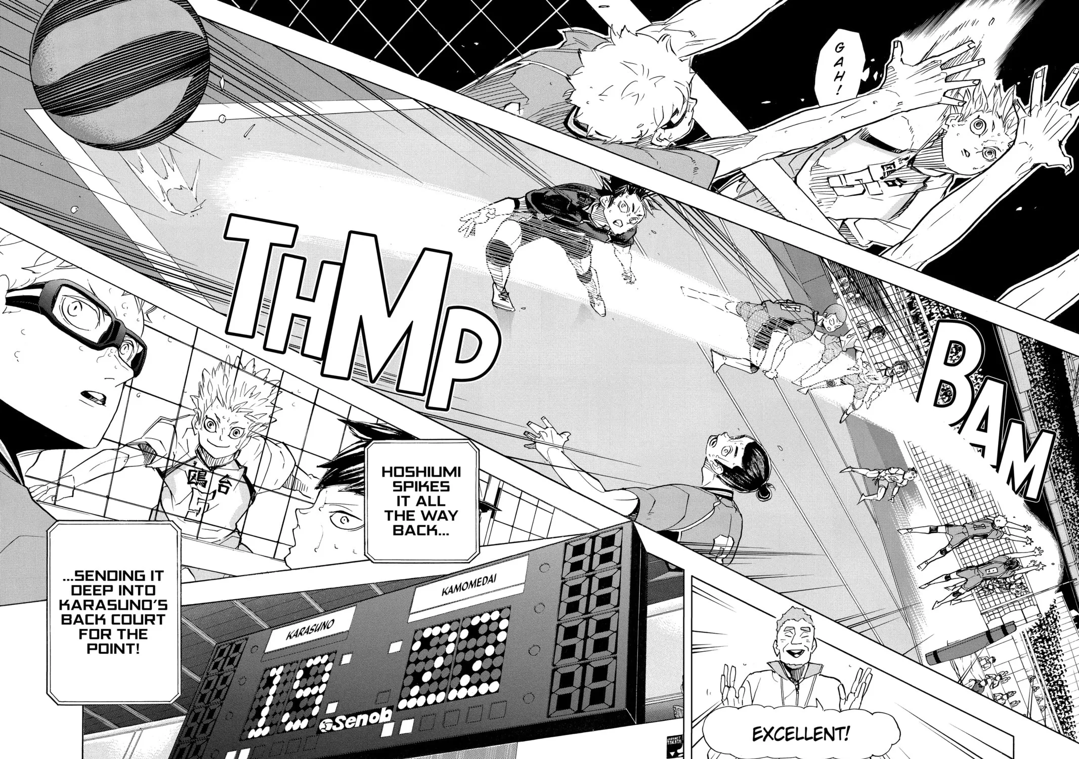 Read Haikyu!! chapter 345 image 10 on Lezhin