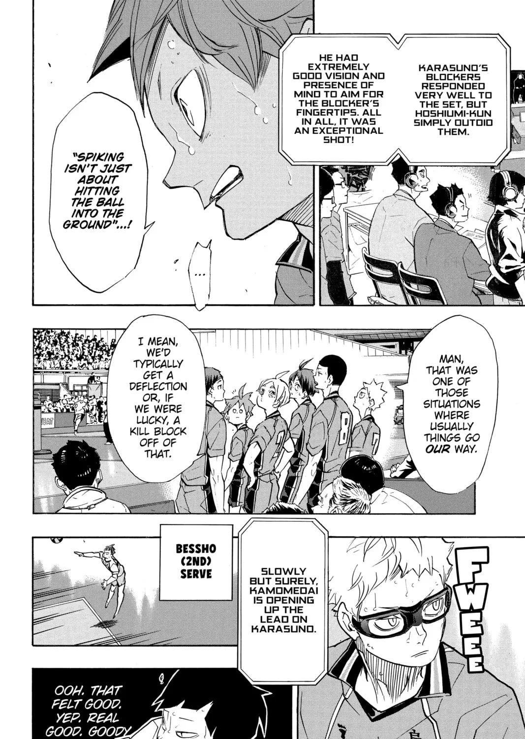Read Haikyu!! chapter 345 image 12 on Lezhin