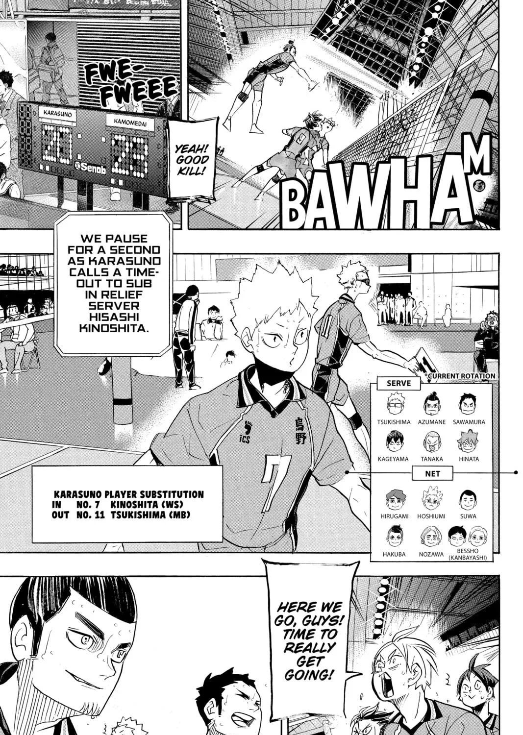 Read Haikyu!! chapter 345 image 18 on Lezhin