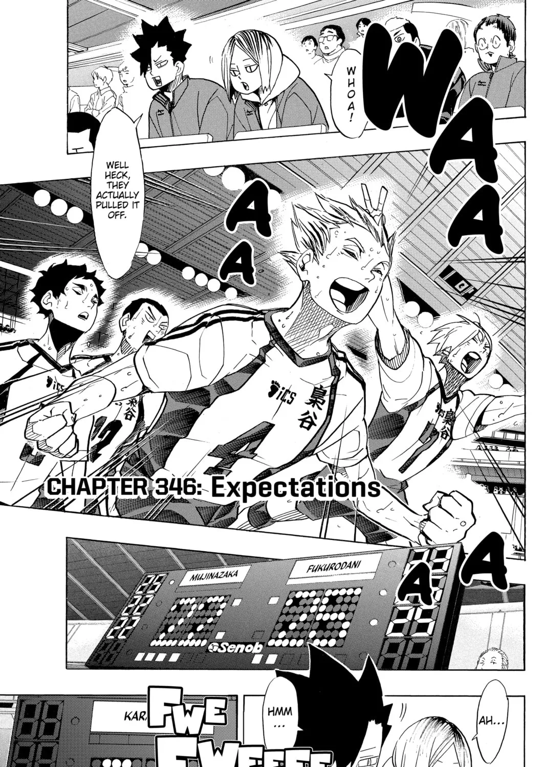 Read Haikyu!! chapter 346 image 0 on Lezhin