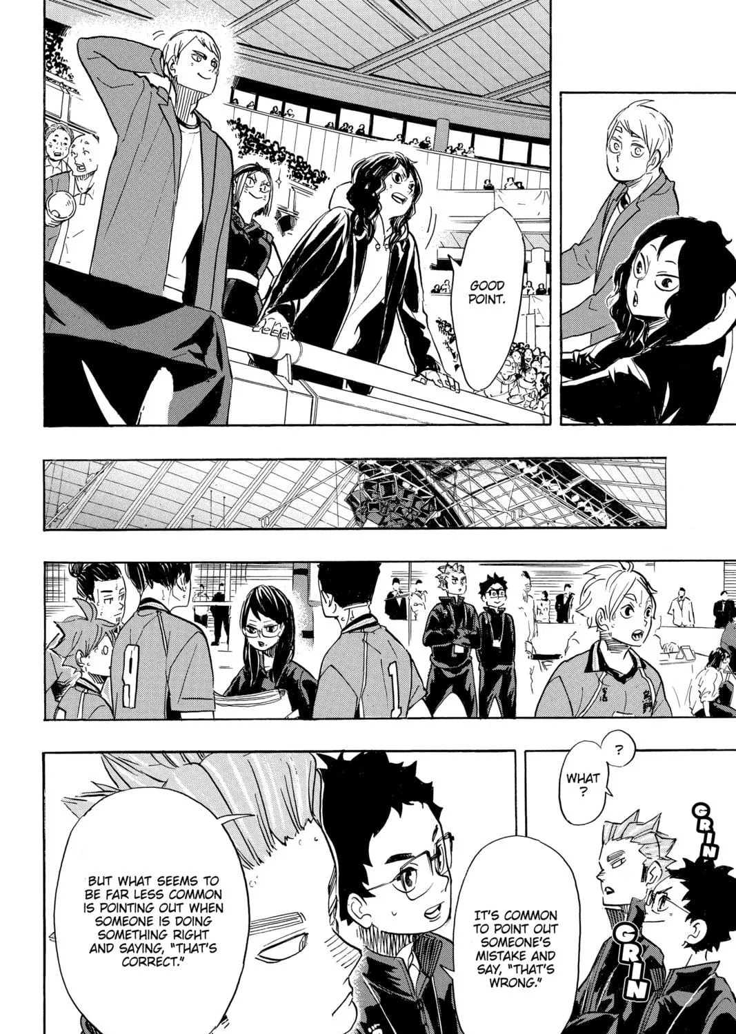 Read Haikyu!! chapter 346 image 18 on Lezhin