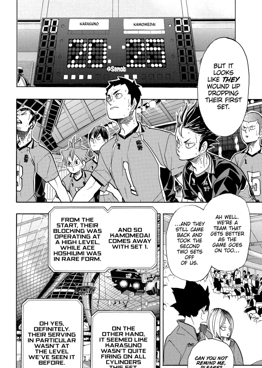 Read Haikyu!! chapter 346 image 2 on Lezhin