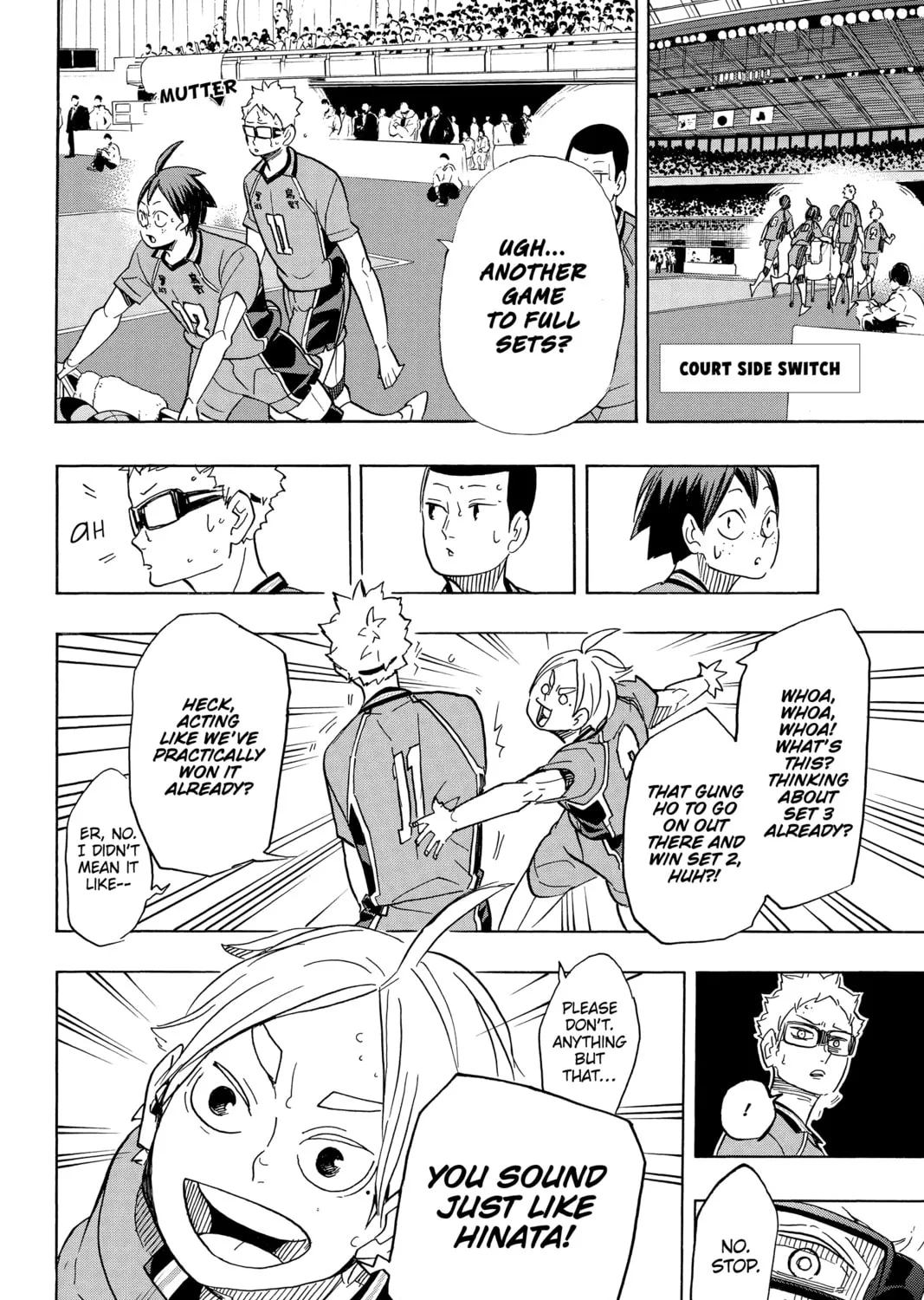 Read Haikyu!! chapter 346 image 6 on Lezhin