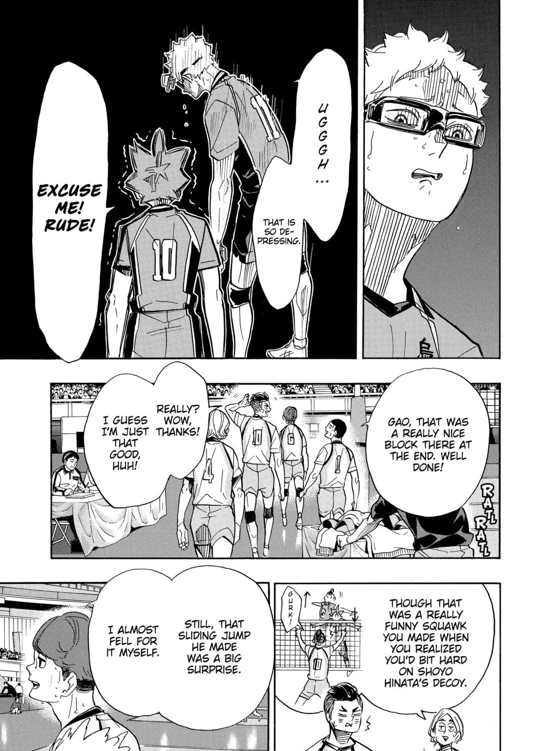 Read Haikyu!! chapter 346 image 8 on Lezhin