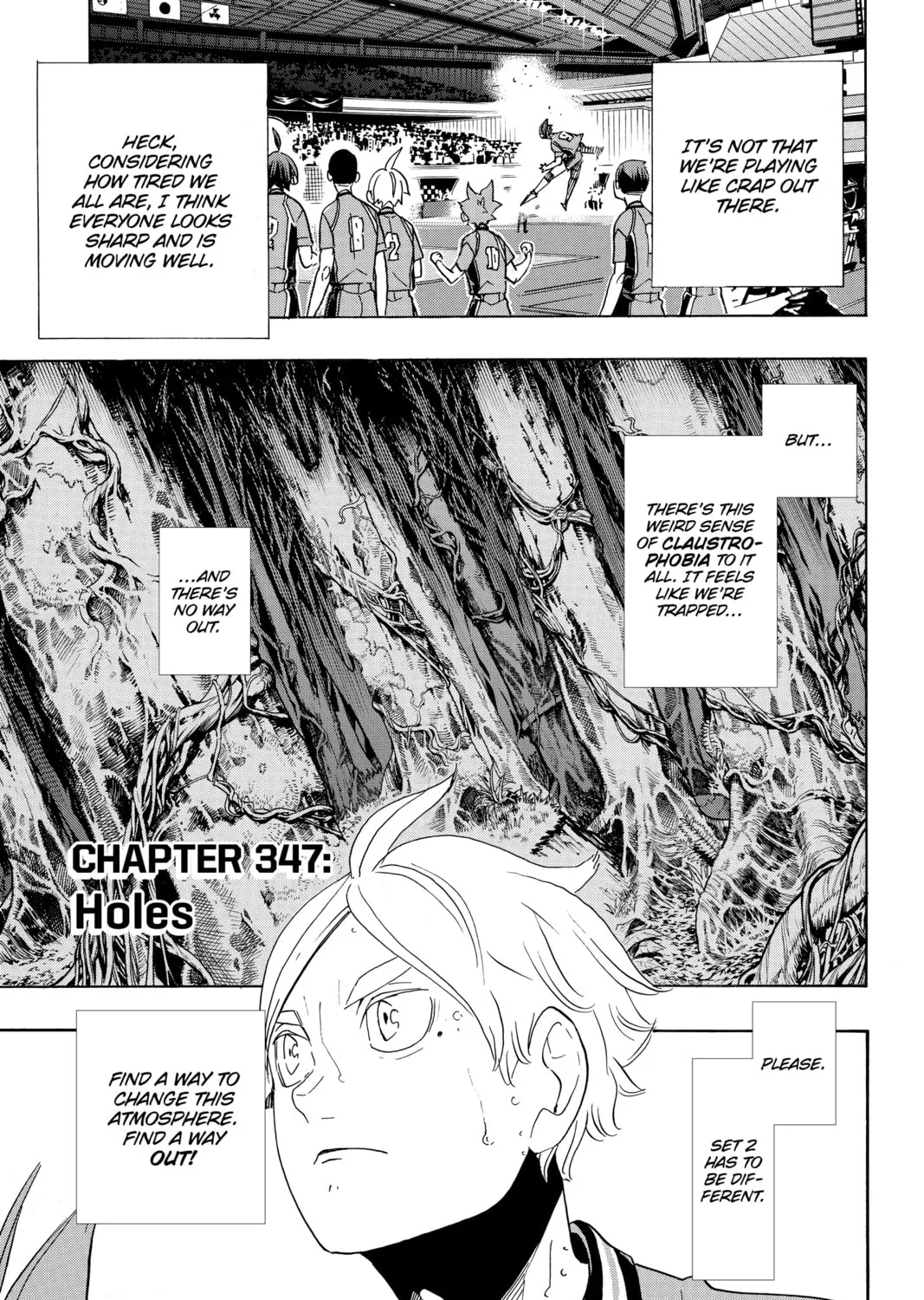 Read Haikyu!! chapter 347 image 0 on Lezhin