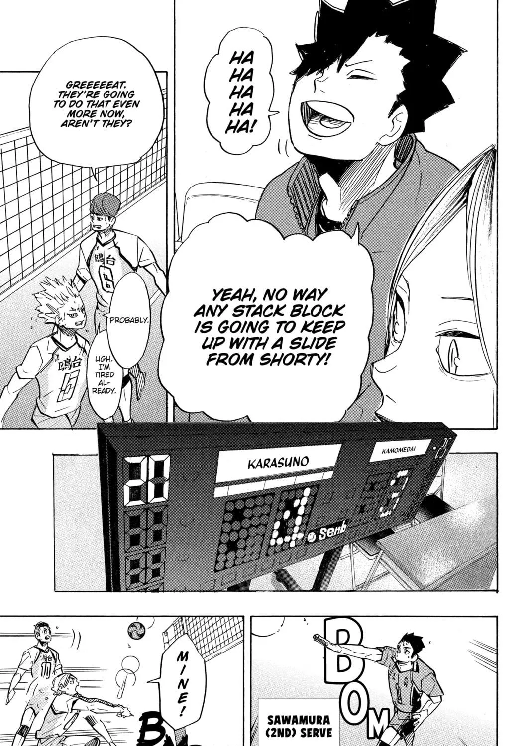 Read Haikyu!! chapter 347 image 22 on Lezhin
