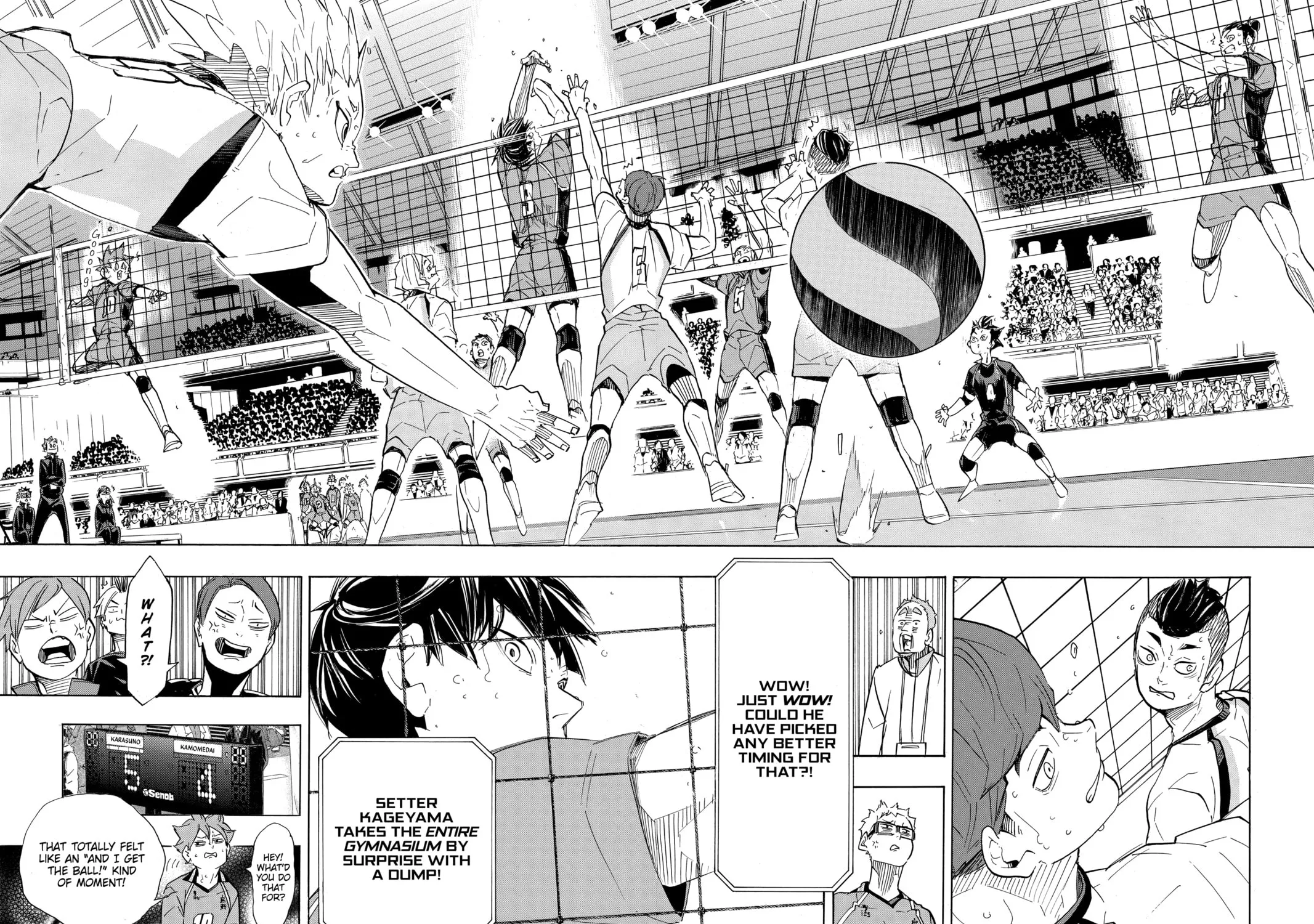 Read Haikyu!! chapter 347 image 28 on Lezhin
