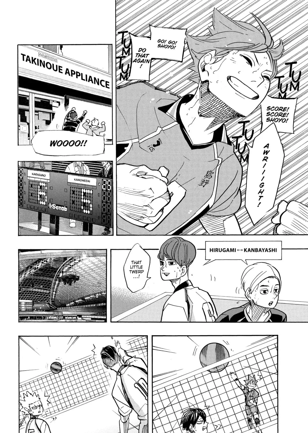 Read Haikyu!! chapter 348 image 14 on Lezhin