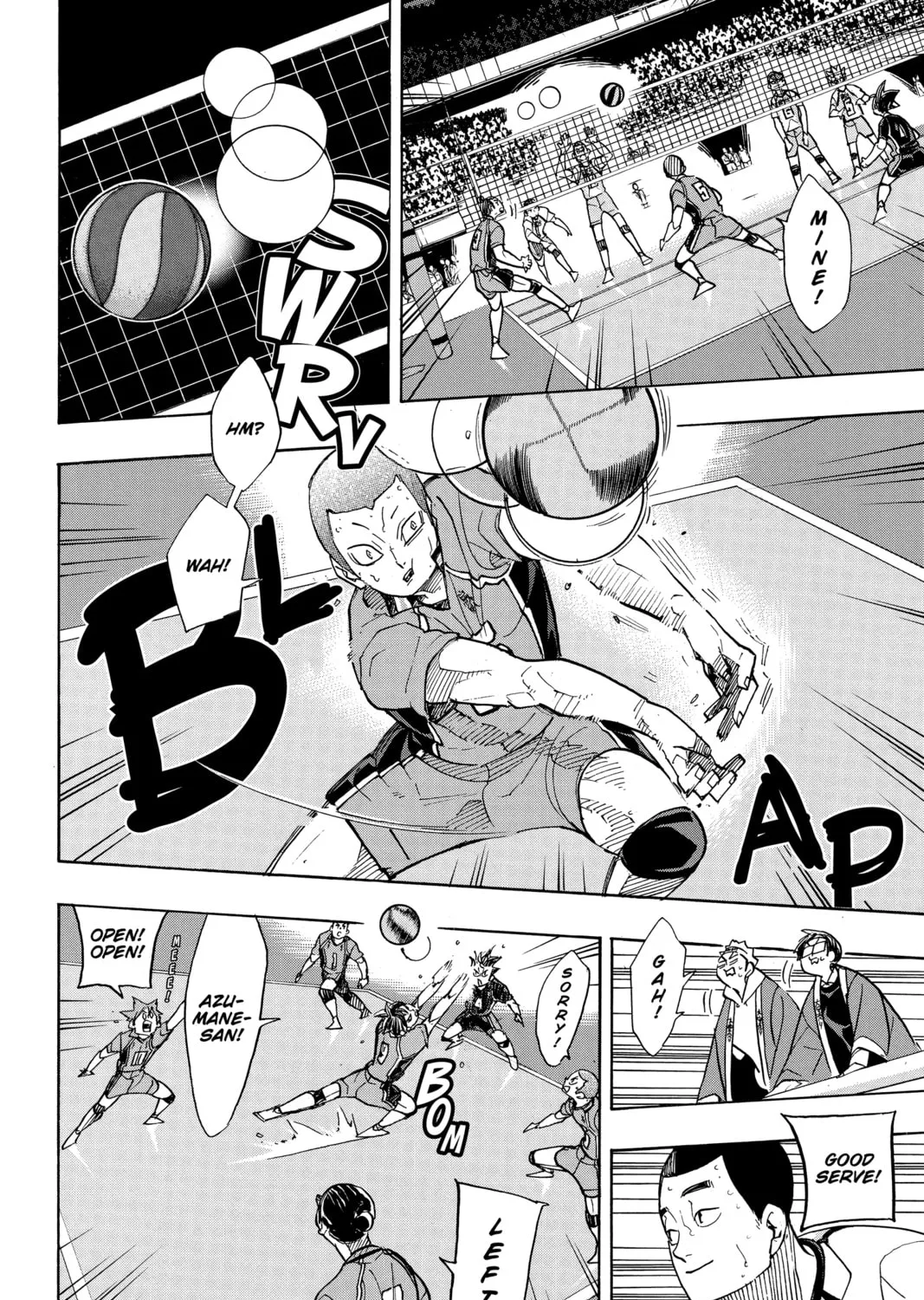 Read Haikyu!! chapter 348 image 24 on Lezhin