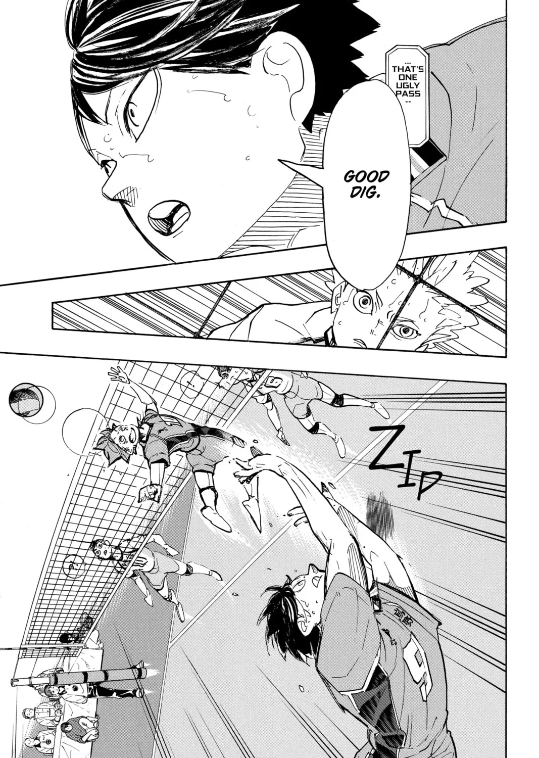 Read Haikyu!! chapter 349 image 12 on Lezhin