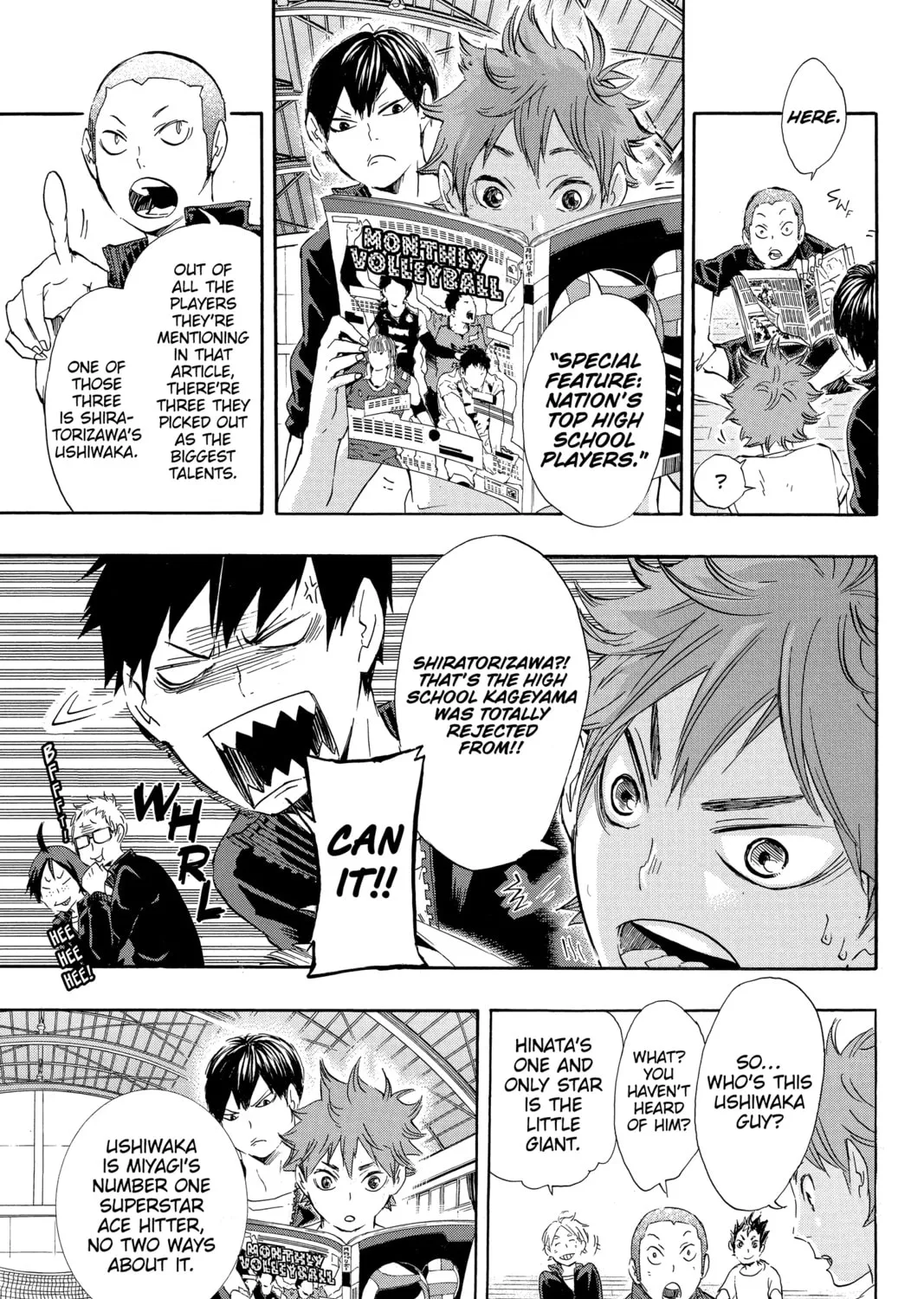 Read Haikyu!! chapter 35 image 12 on Lezhin