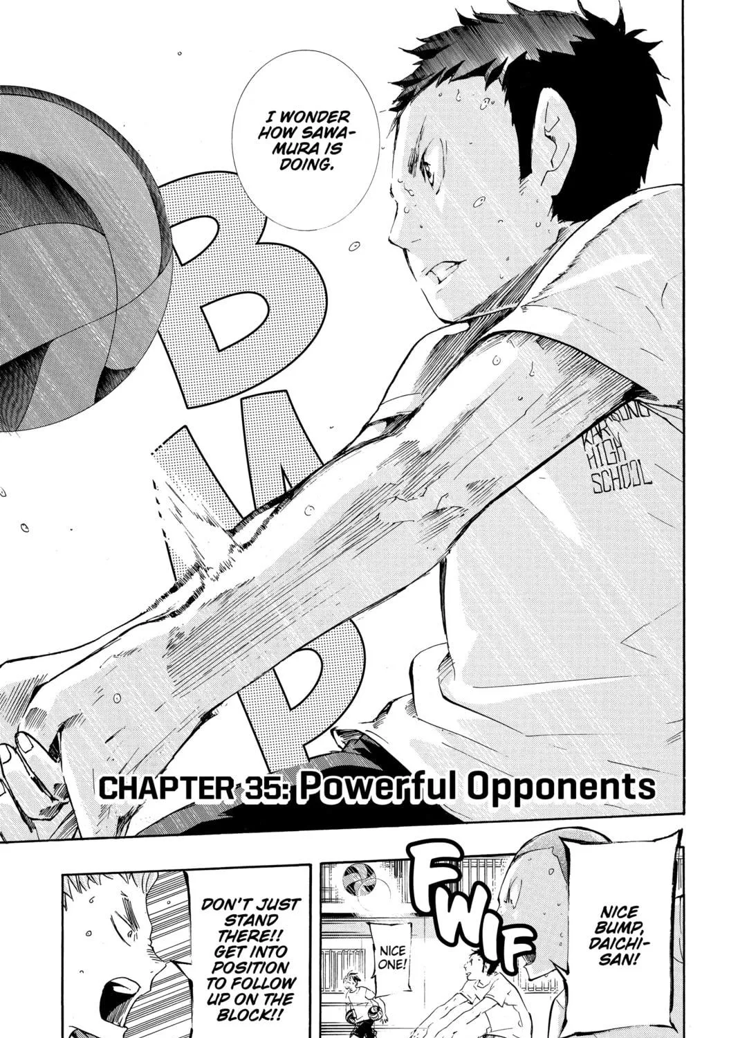 Read Haikyu!! chapter 35 image 4 on Lezhin