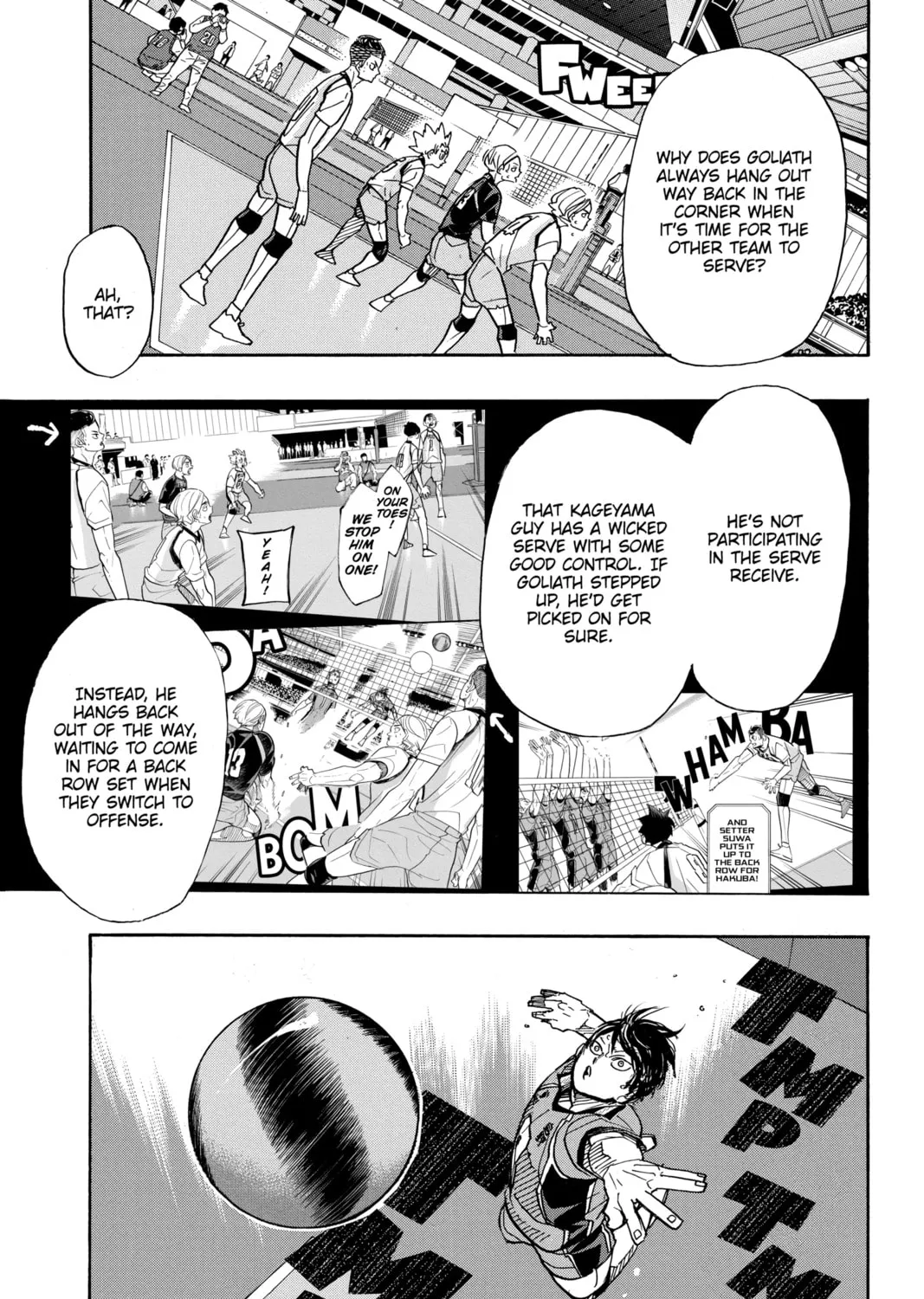 Read Haikyu!! chapter 350 image 12 on Lezhin