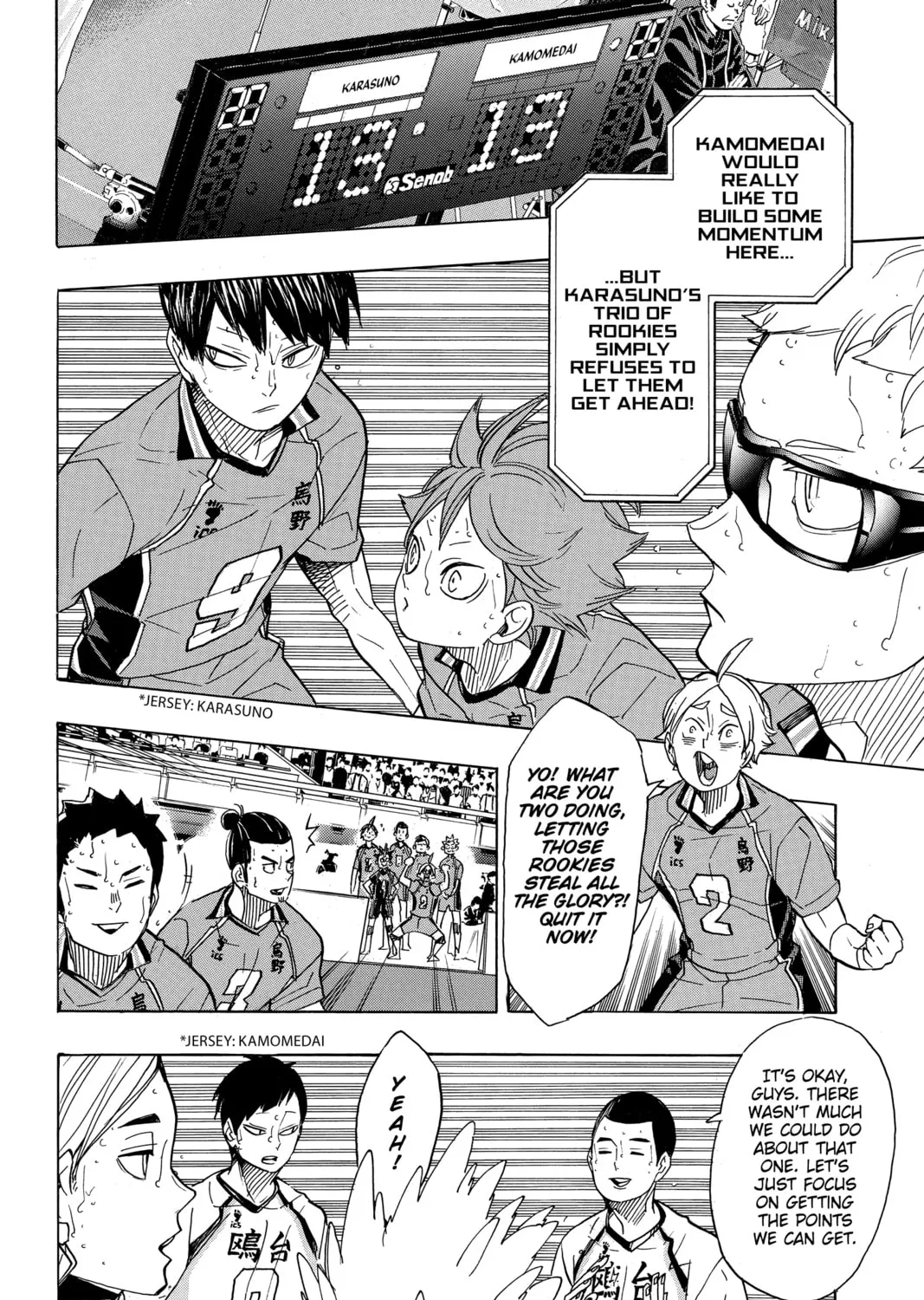 Read Haikyu!! chapter 350 image 2 on Lezhin