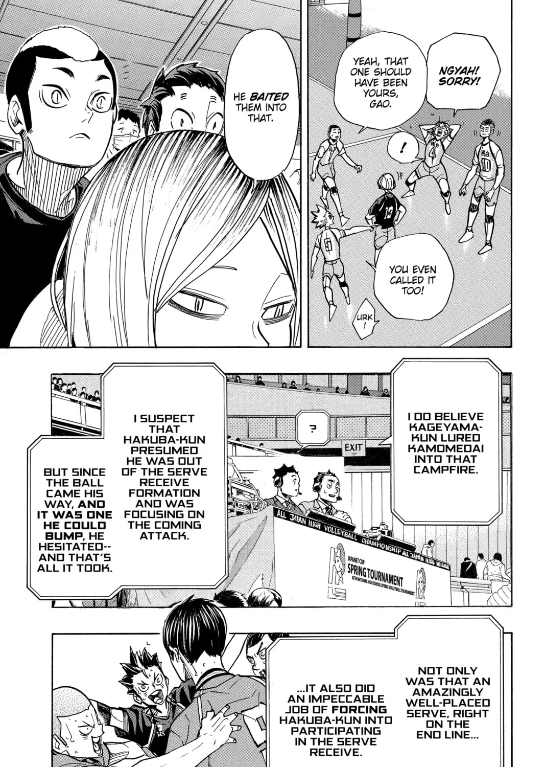Read Haikyu!! chapter 350 image 20 on Lezhin