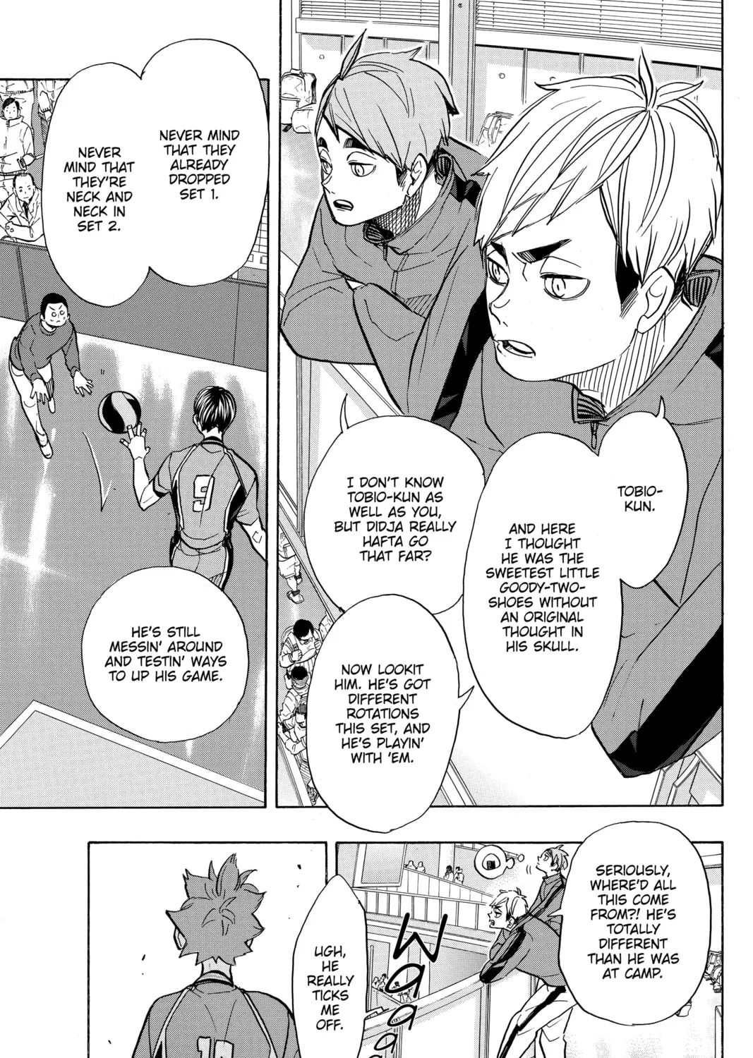 Read Haikyu!! chapter 350 image 24 on Lezhin