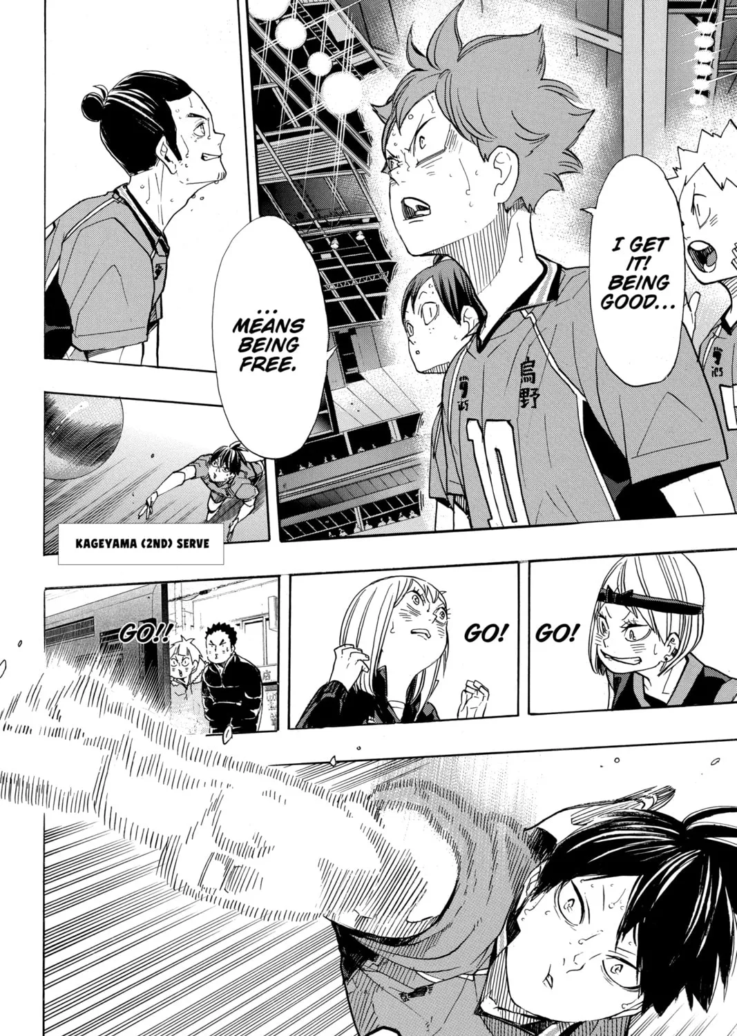 Read Haikyu!! chapter 350 image 26 on Lezhin