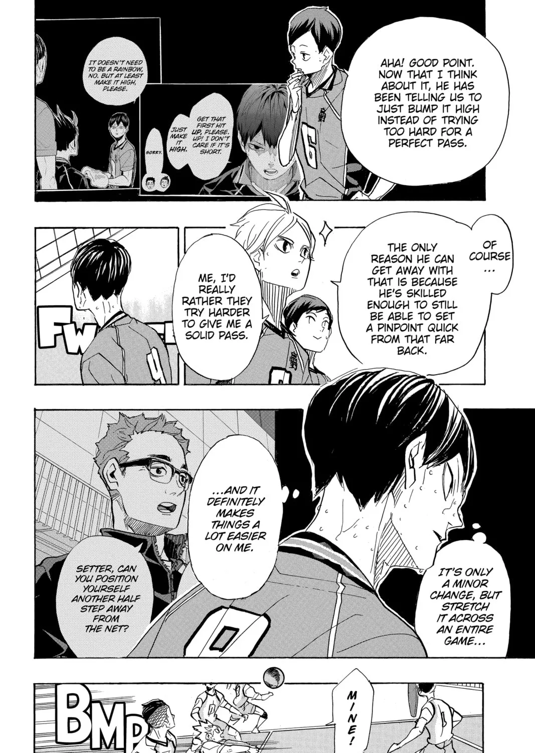 Read Haikyu!! chapter 350 image 6 on Lezhin