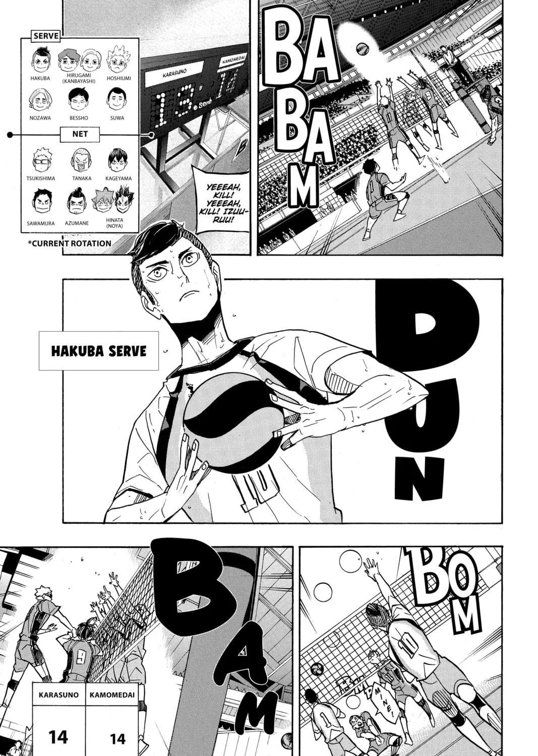 Read Haikyu!! chapter 350 image 8 on Lezhin
