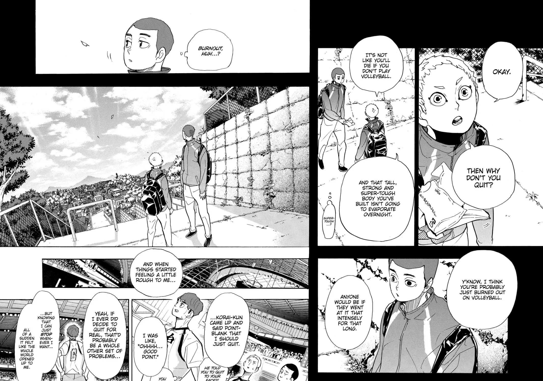 Read Haikyu!! chapter 351 image 26 on Lezhin