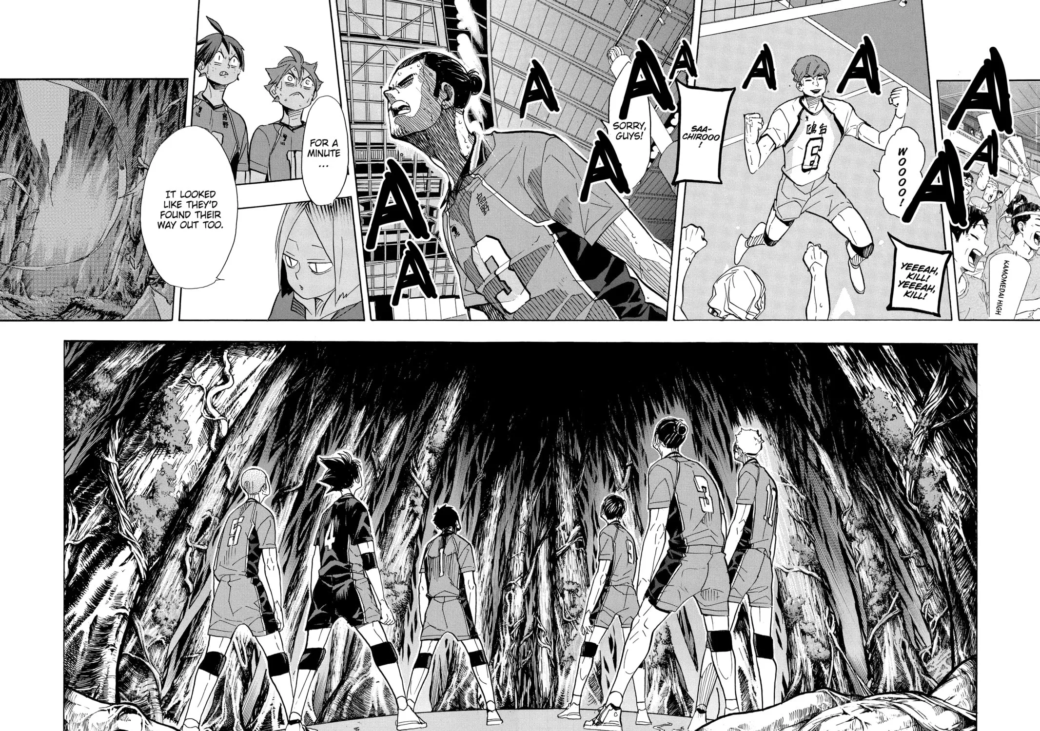 Read Haikyu!! chapter 351 image 38 on Lezhin