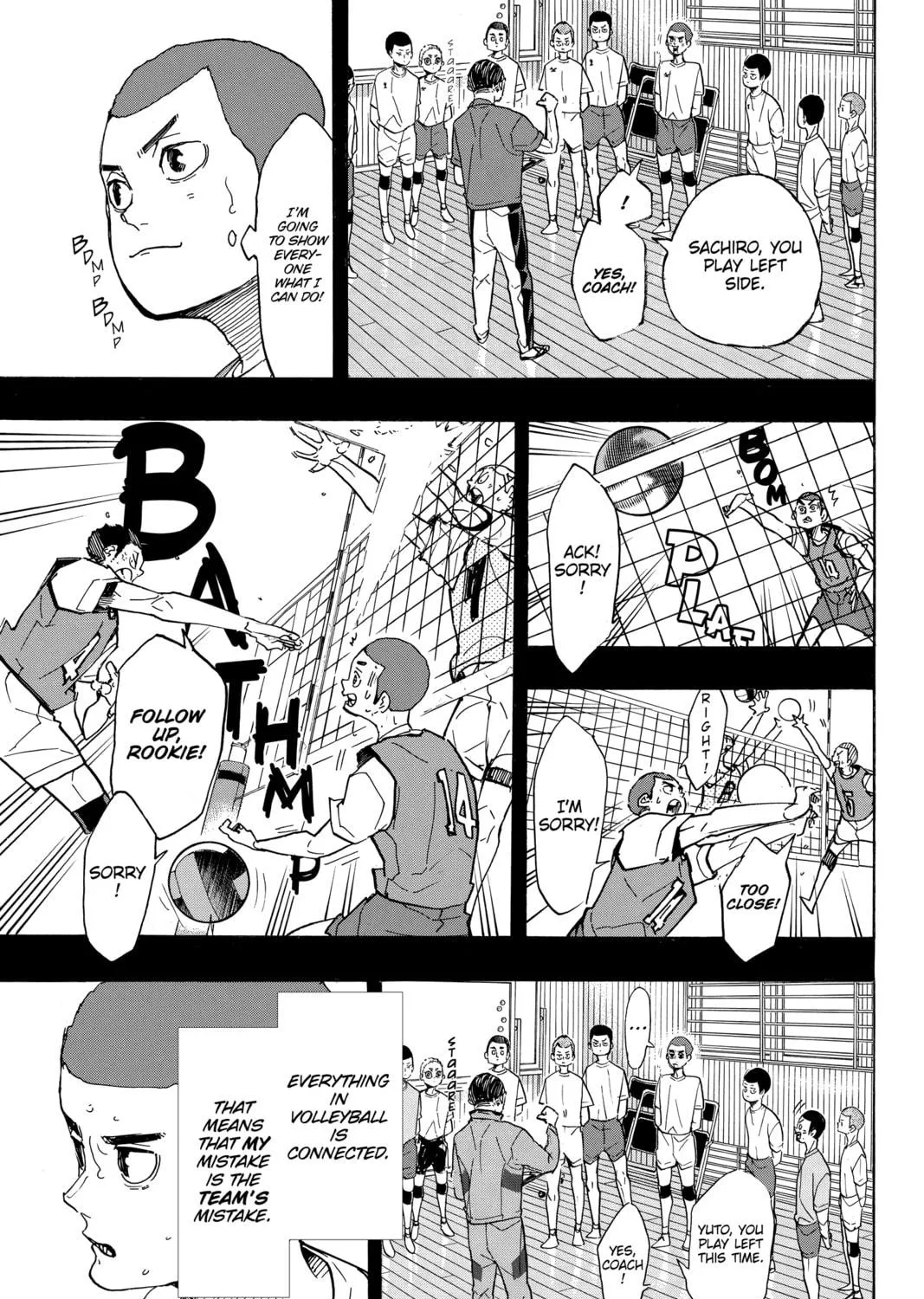 Read Haikyu!! chapter 351 image 8 on Lezhin
