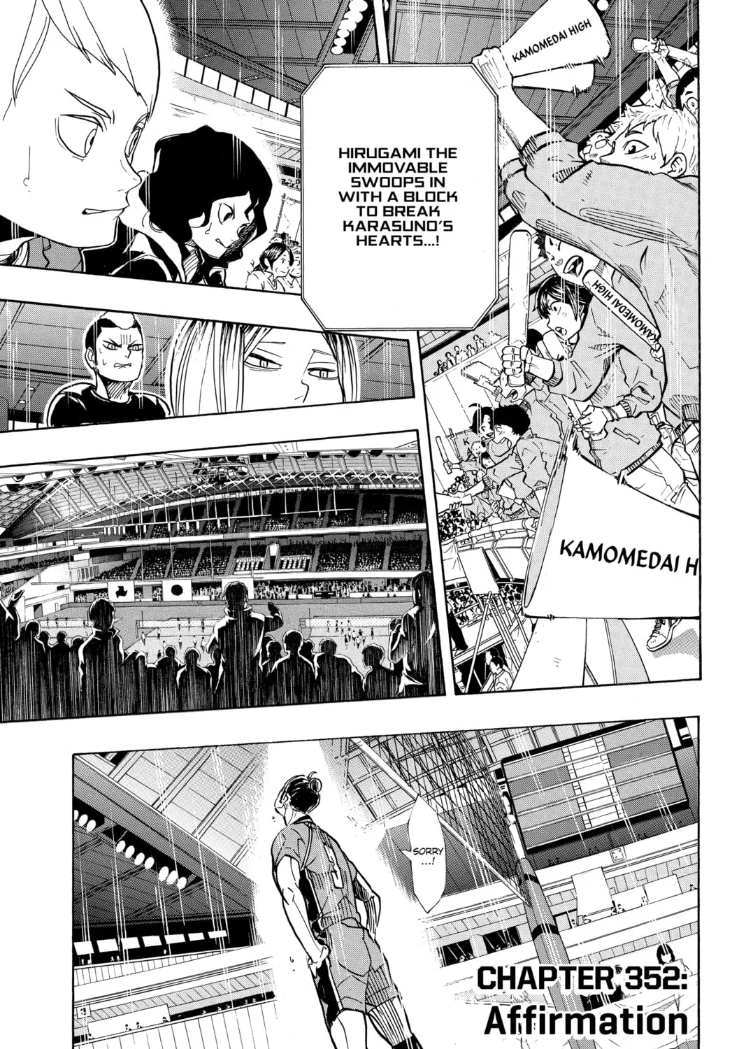 Read Haikyu!! chapter 352 image 0 on Lezhin