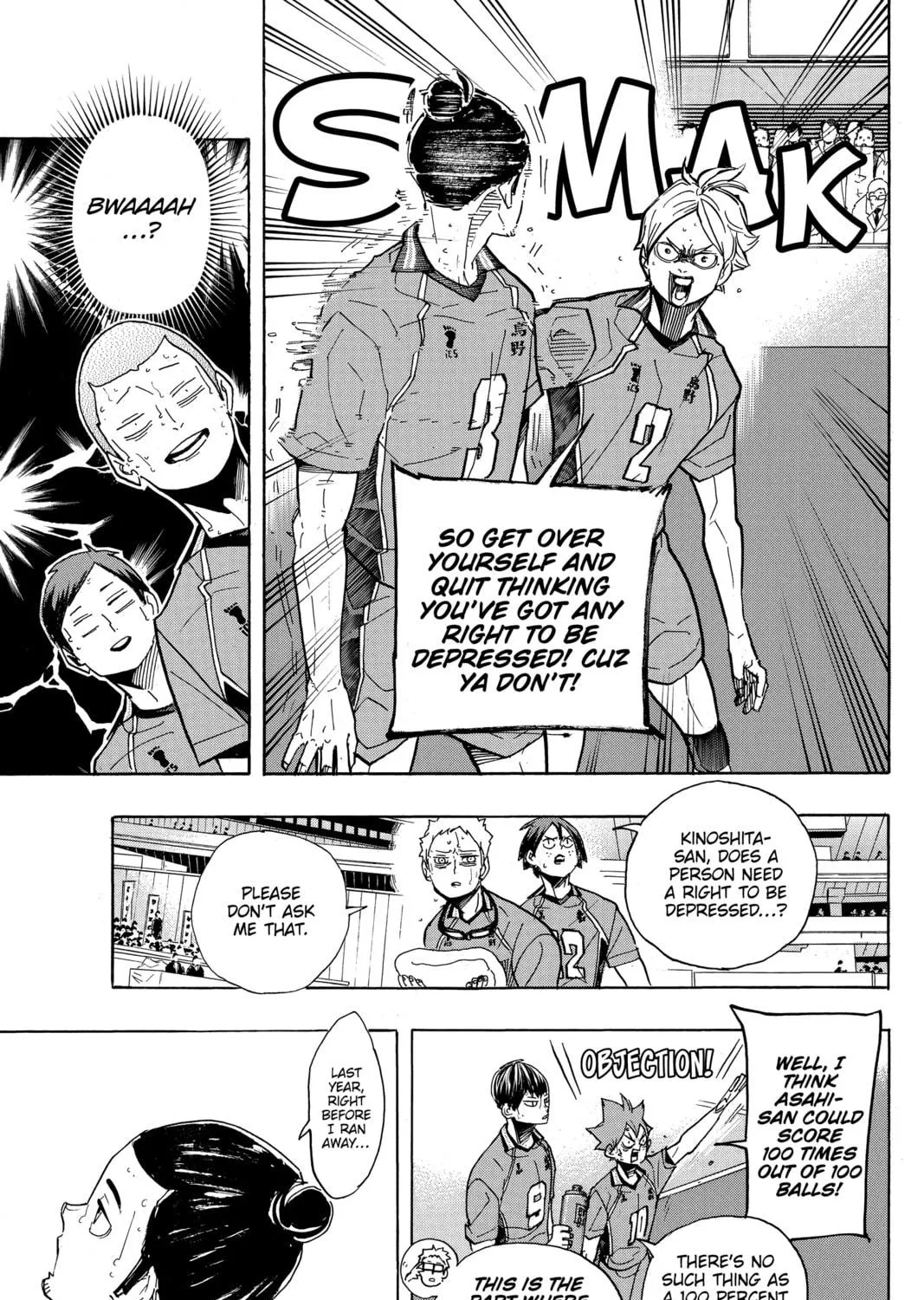 Read Haikyu!! chapter 352 image 8 on Lezhin