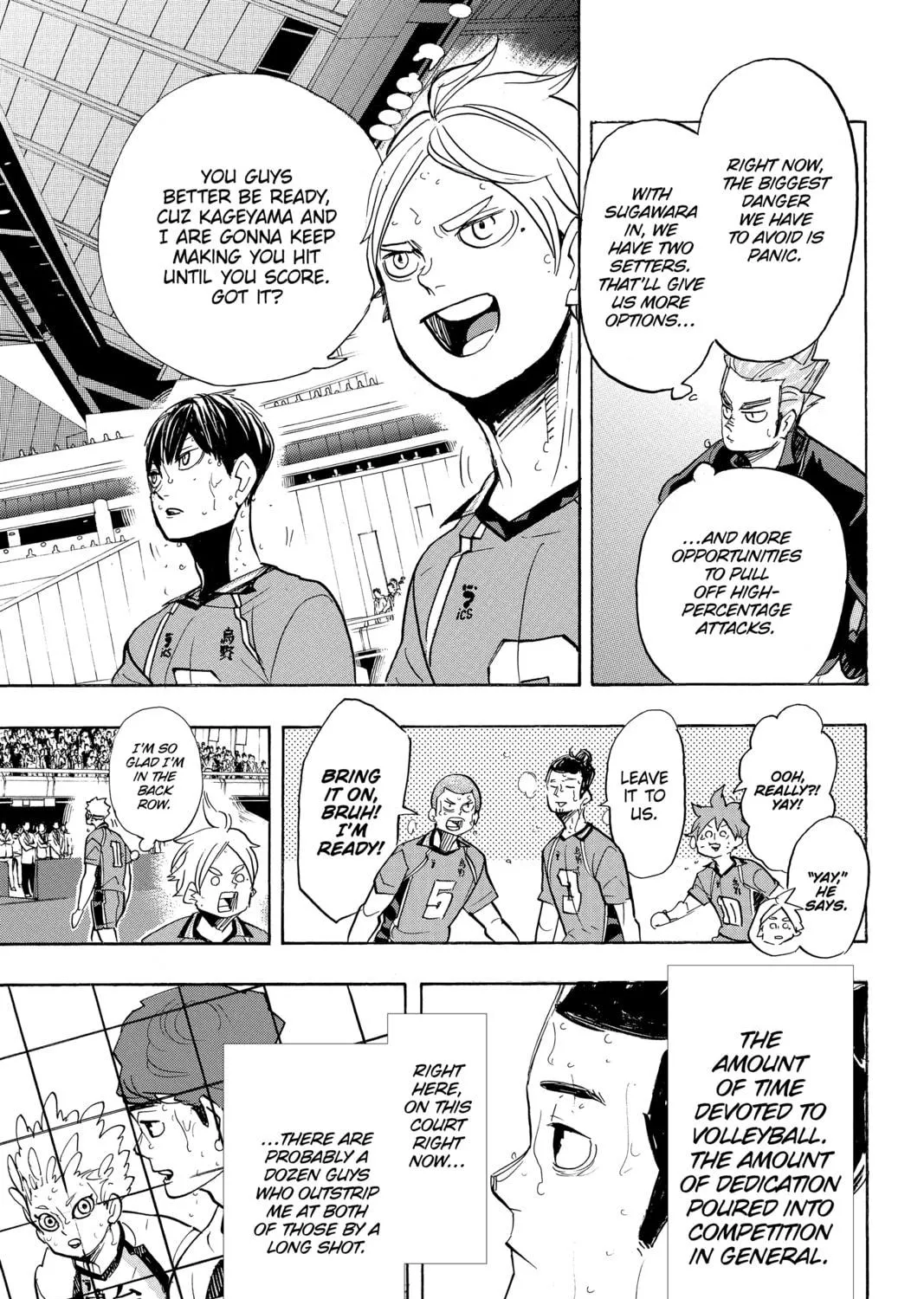 Read Haikyu!! chapter 353 image 4 on Lezhin