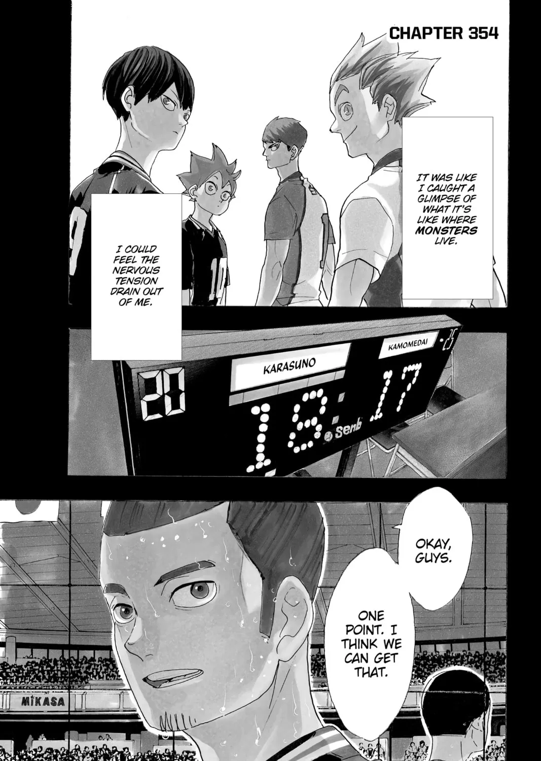 Read Haikyu!! chapter 354 image 0 on Lezhin