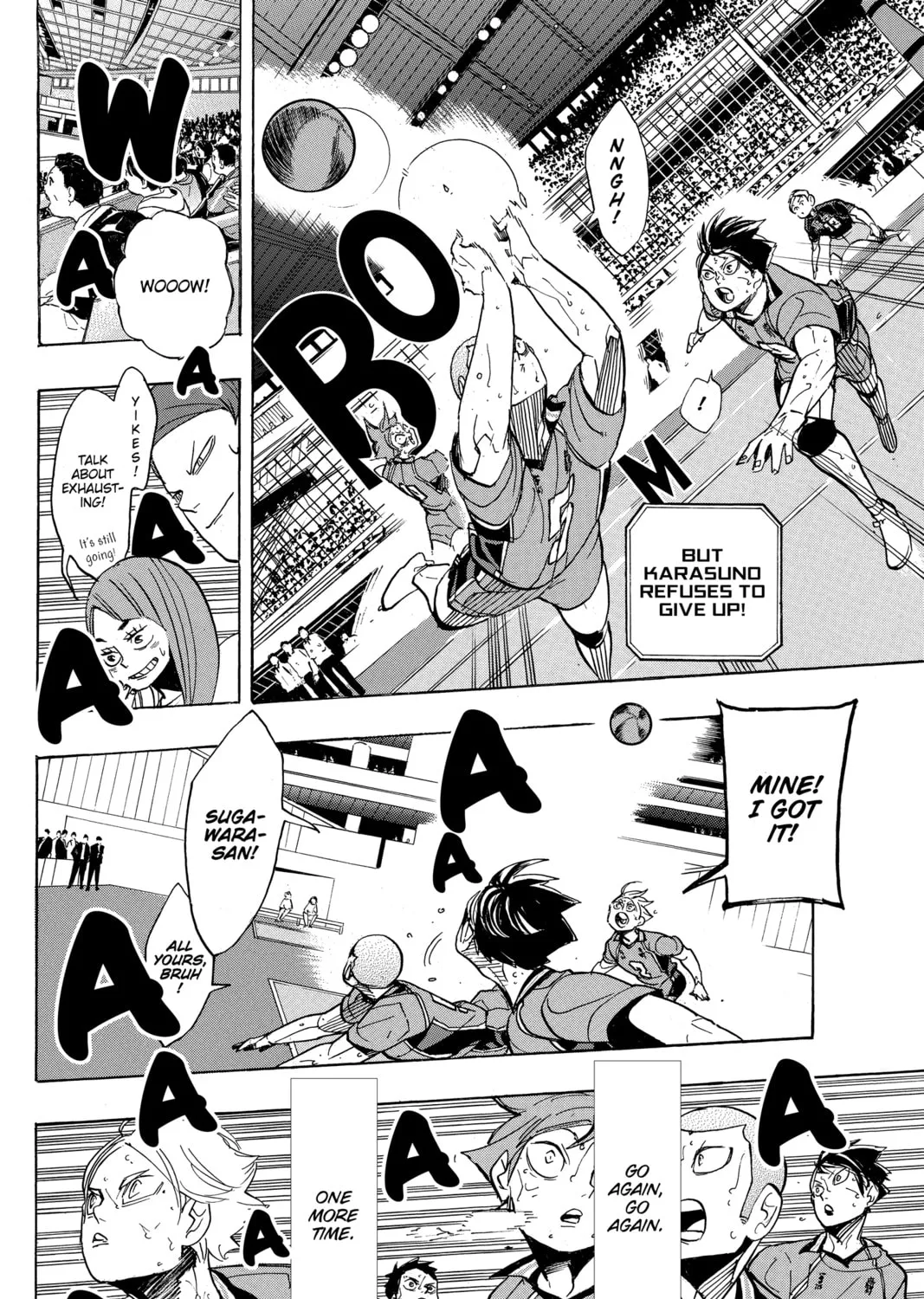 Read Haikyu!! chapter 354 image 24 on Lezhin