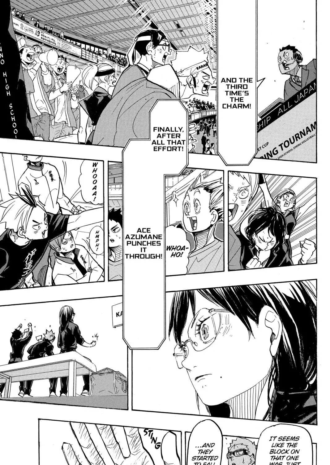Read Haikyu!! chapter 354 image 34 on Lezhin